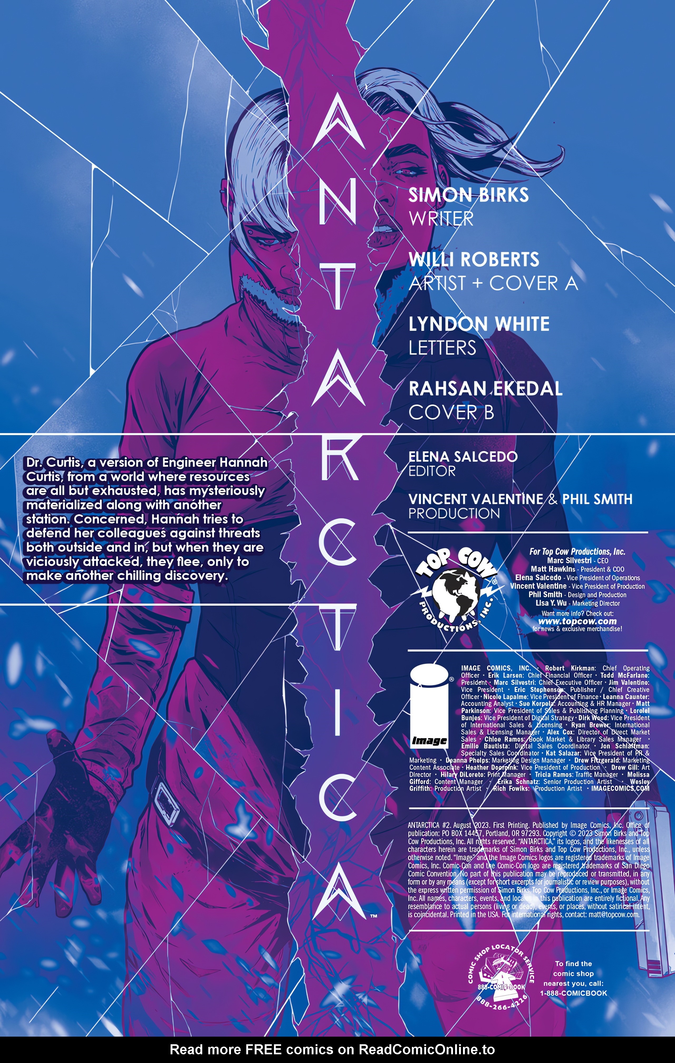 Read online Antarctica comic -  Issue #2 - 2