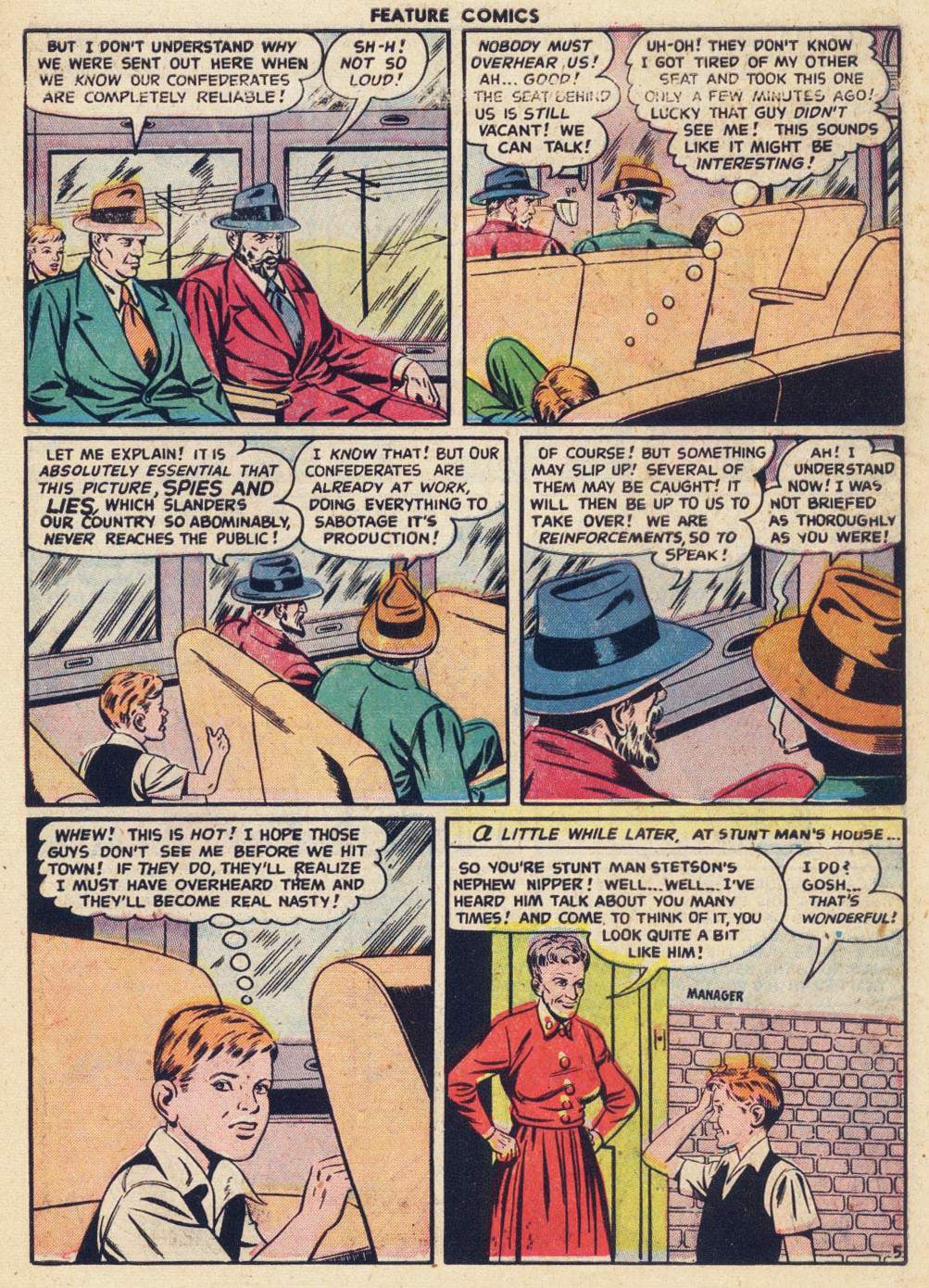 Read online Feature Comics comic -  Issue #140 - 7