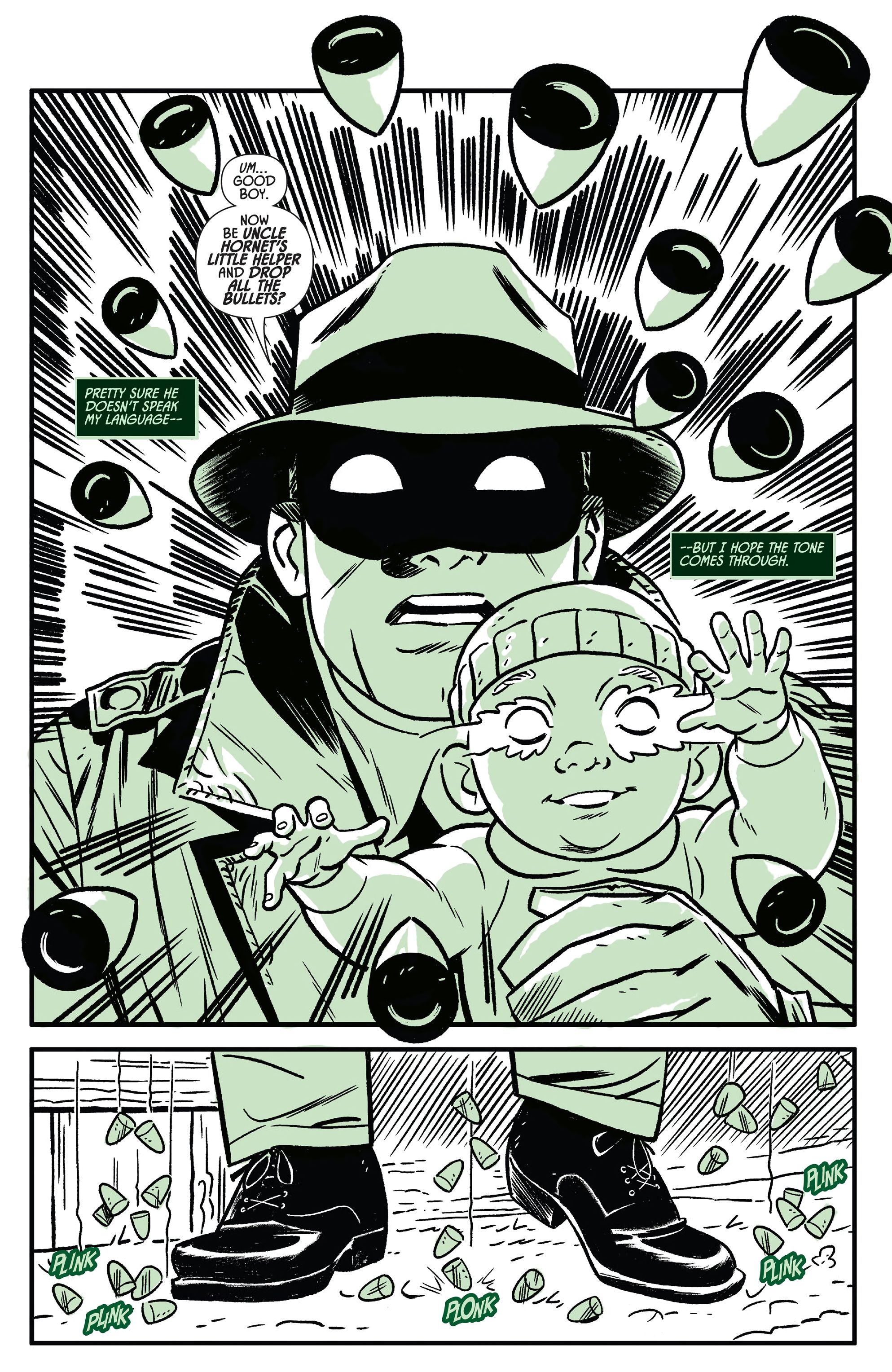 Read online The Green Hornet (2020) comic -  Issue # _Sky Lights Collection - 97