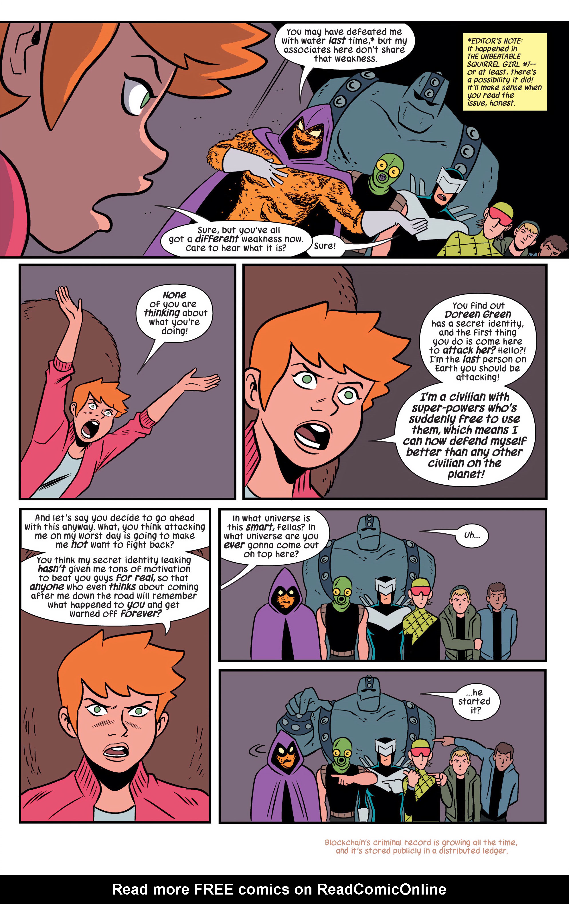 Read online The Unbeatable Squirrel Girl Omnibus comic -  Issue # TPB (Part 15) - 100