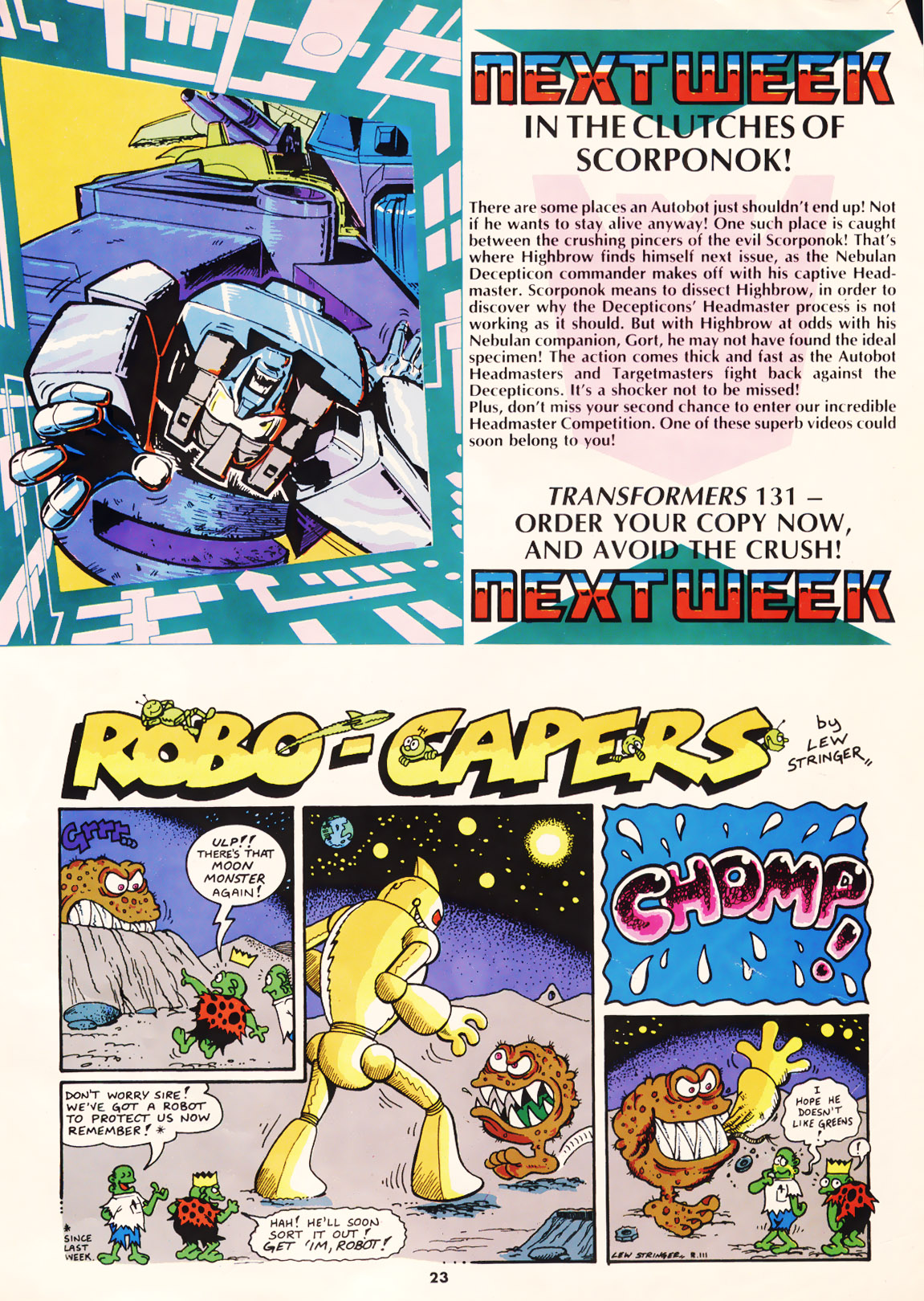 Read online The Transformers (UK) comic -  Issue #130 - 21