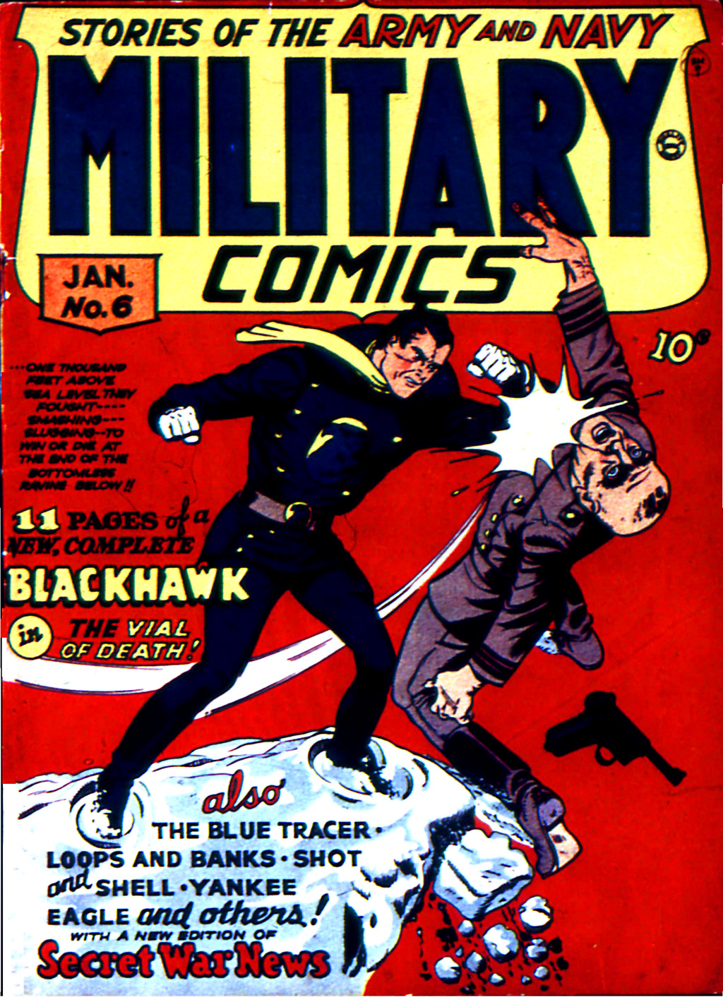 Read online Military Comics comic -  Issue #6 - 1