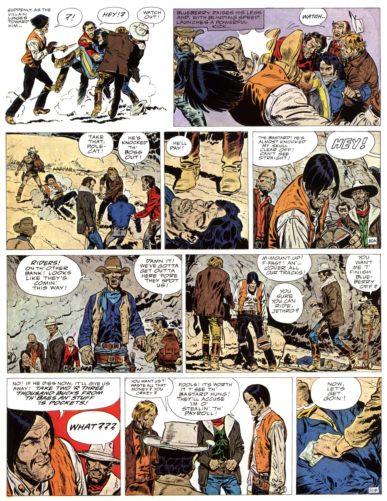 Read online Epic Graphic Novel: Lieutenant Blueberry comic -  Issue #3 - 24