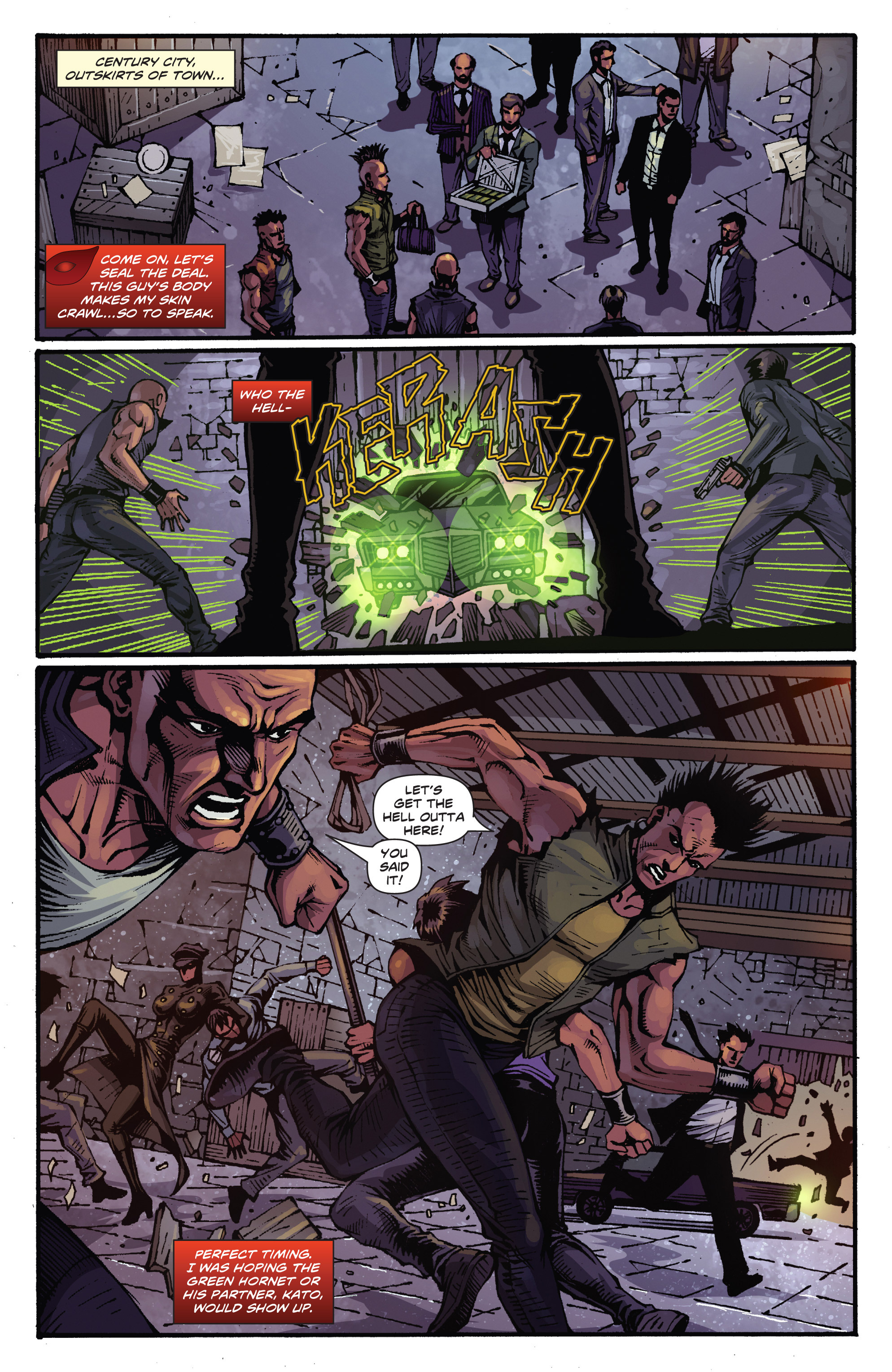 Read online Swords of Sorrow: Masquerade & Kato comic -  Issue # Full - 3