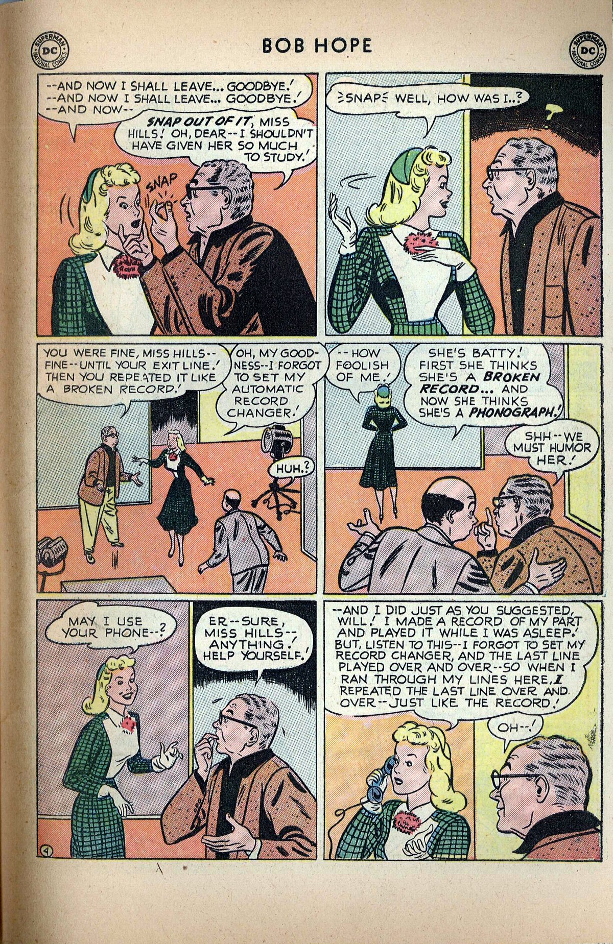 Read online The Adventures of Bob Hope comic -  Issue #9 - 49