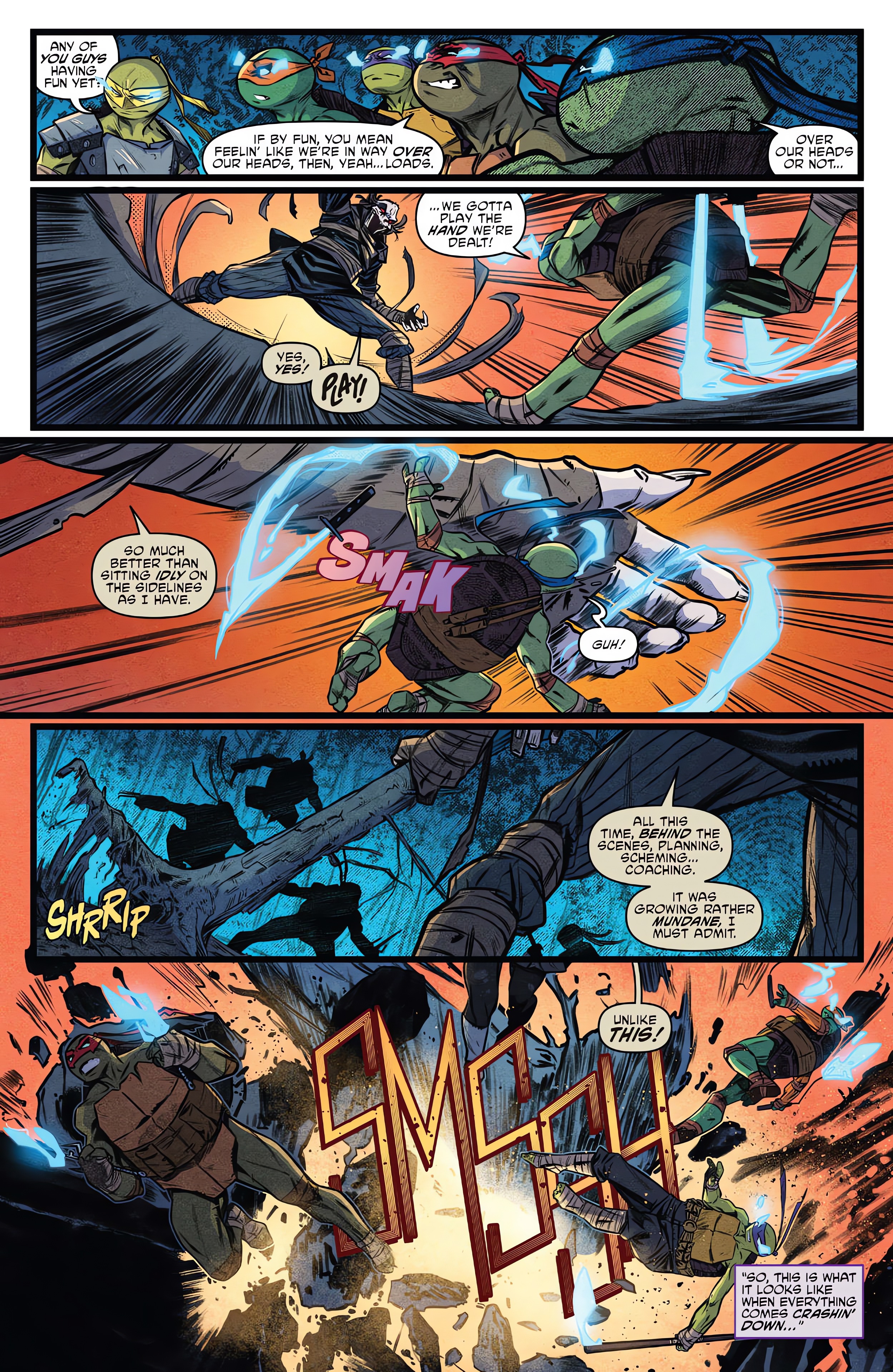 Read online Teenage Mutant Ninja Turtles: The Armageddon Game comic -  Issue #8 - 12