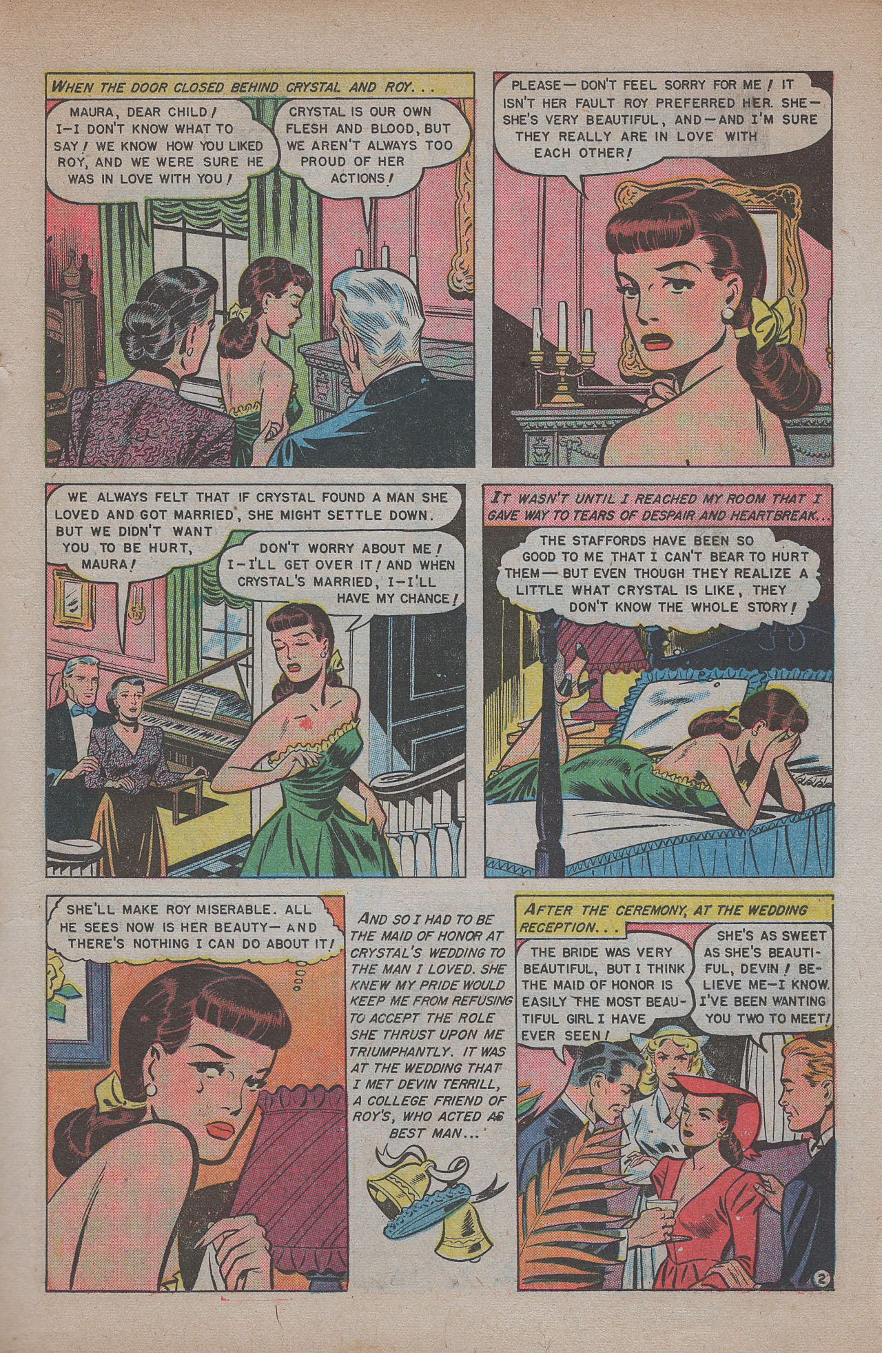 Read online Glamorous Romances comic -  Issue #54 - 19