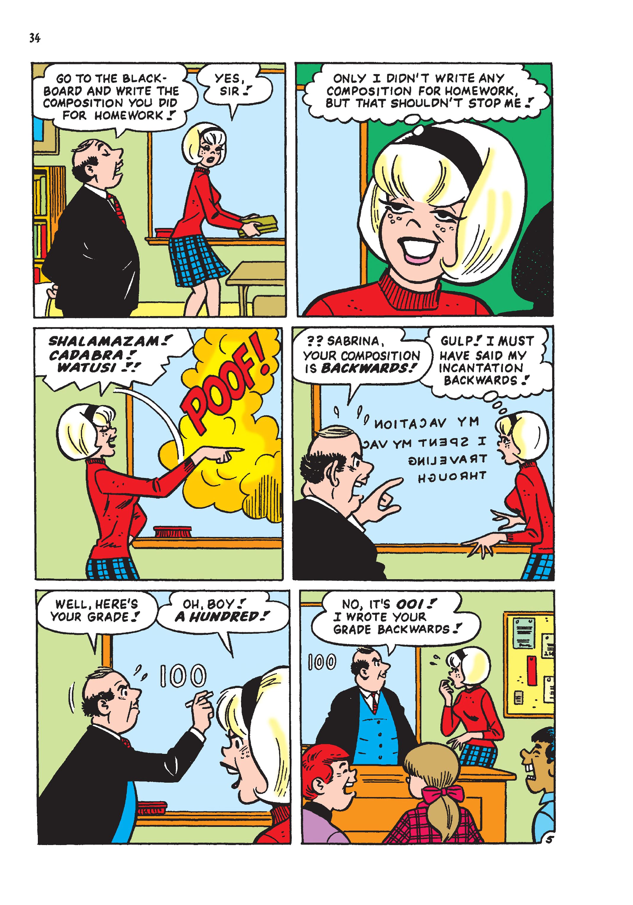 Read online Sabrina the Teen-Age Witch: 60 Magical Stories comic -  Issue # TPB (Part 1) - 36