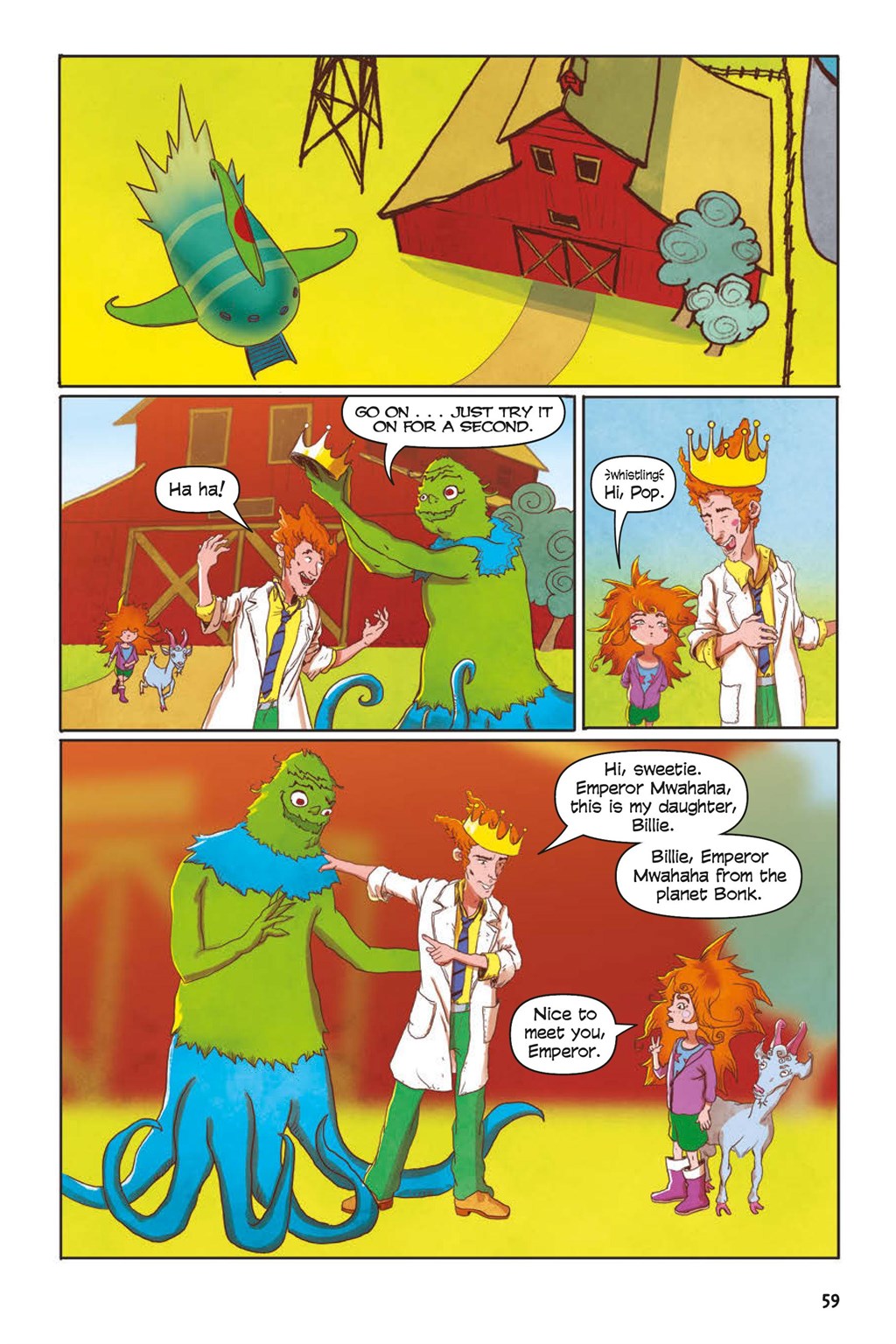 Read online Billie Blaster and the Robot Army From Outer Space comic -  Issue # TPB (Part 1) - 63