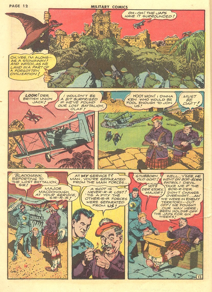Read online Military Comics comic -  Issue #15 - 13