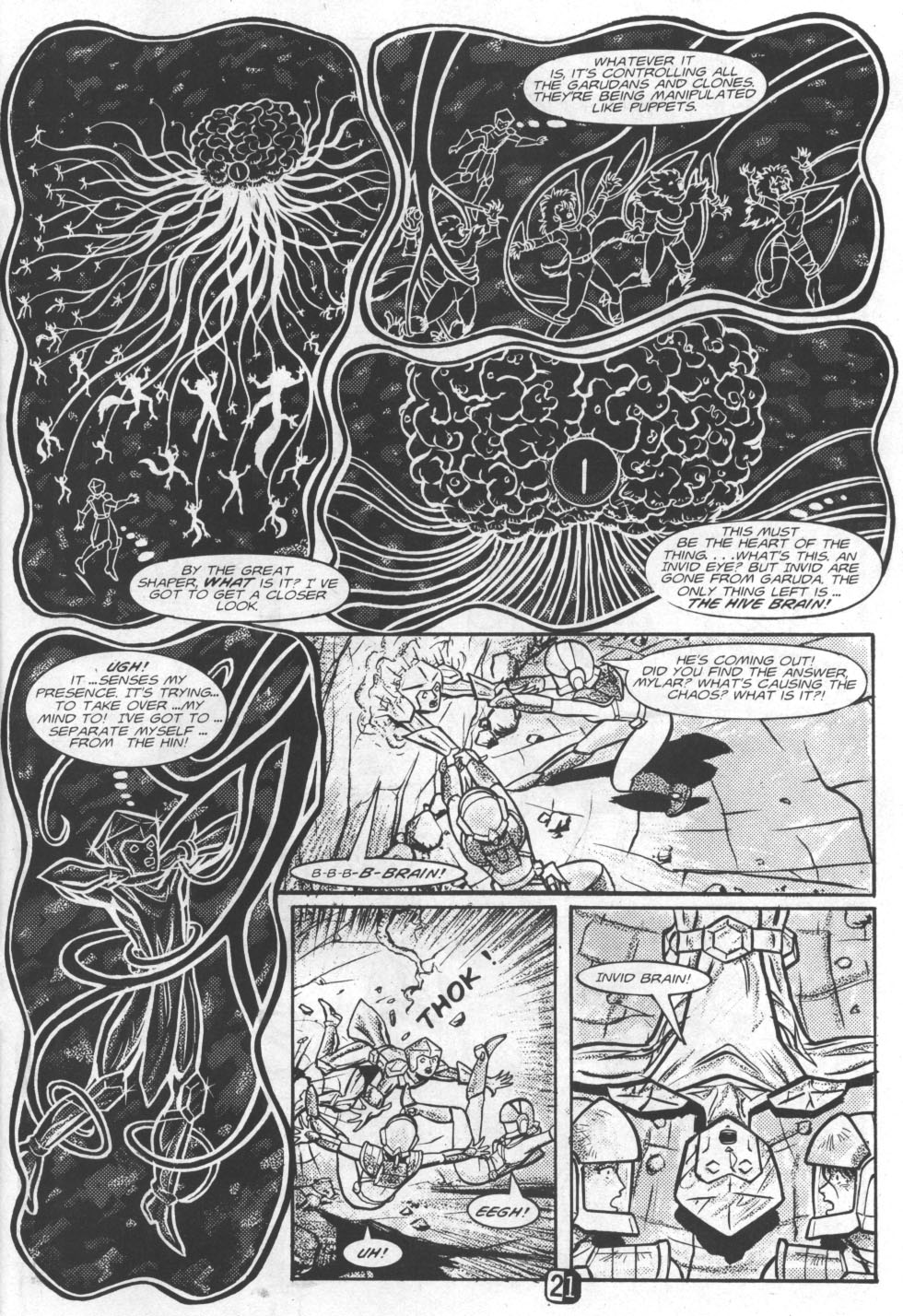 Read online Worlds of Robotech: Feral World: Nightmare on Garuda comic -  Issue # Full - 23