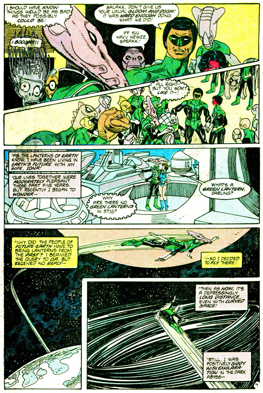 Read online The Green Lantern Corps comic -  Issue #223 - 5