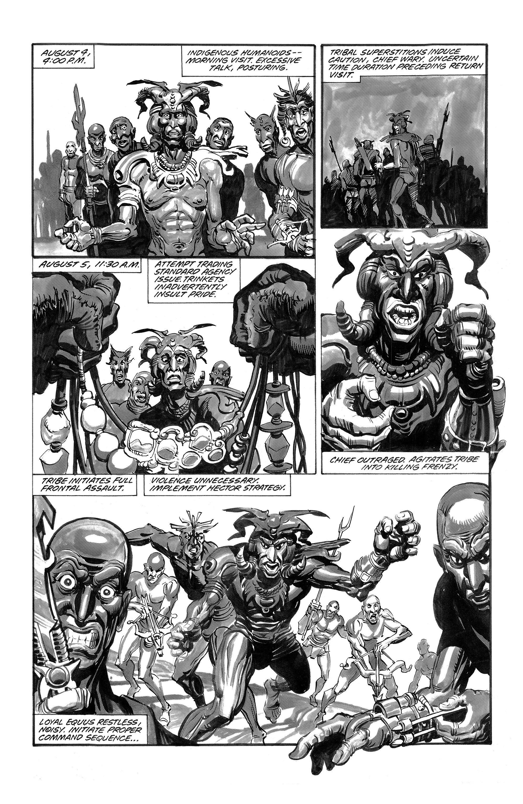 Read online Terminal Point comic -  Issue #1 - 6