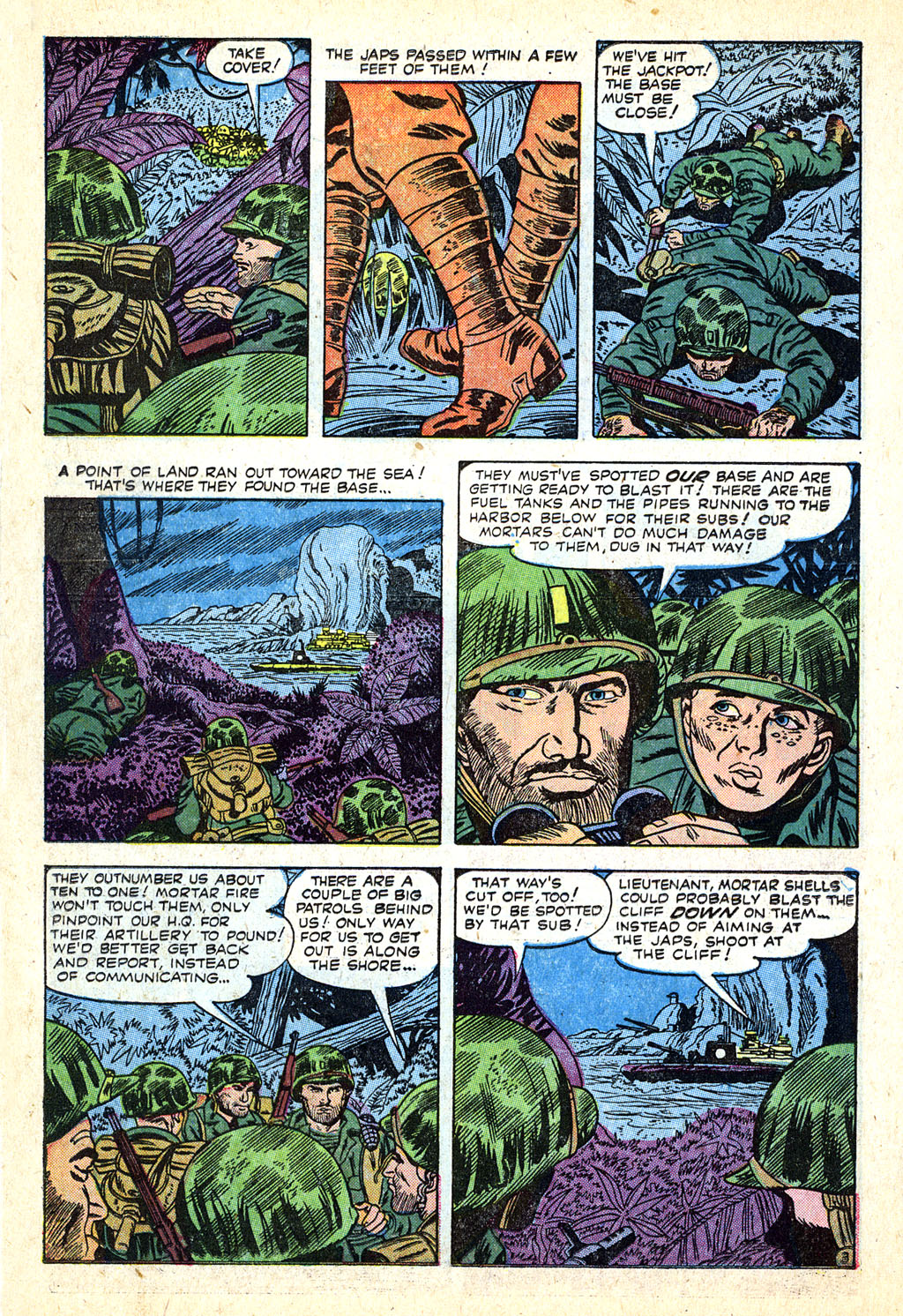 Read online Marines in Action comic -  Issue #6 - 22