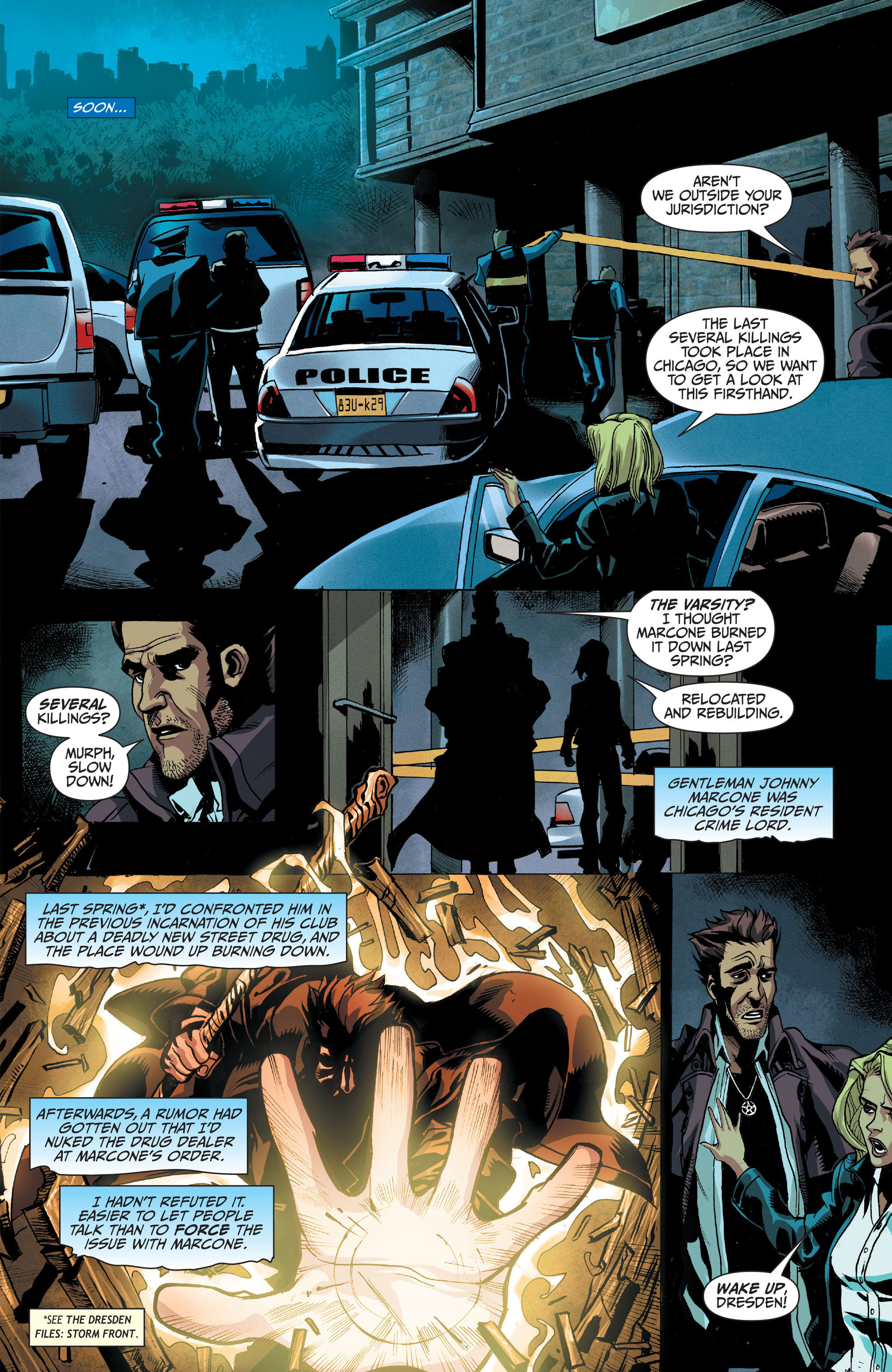 Read online Jim Butcher's The Dresden Files: Fool Moon comic -  Issue #1 - 9