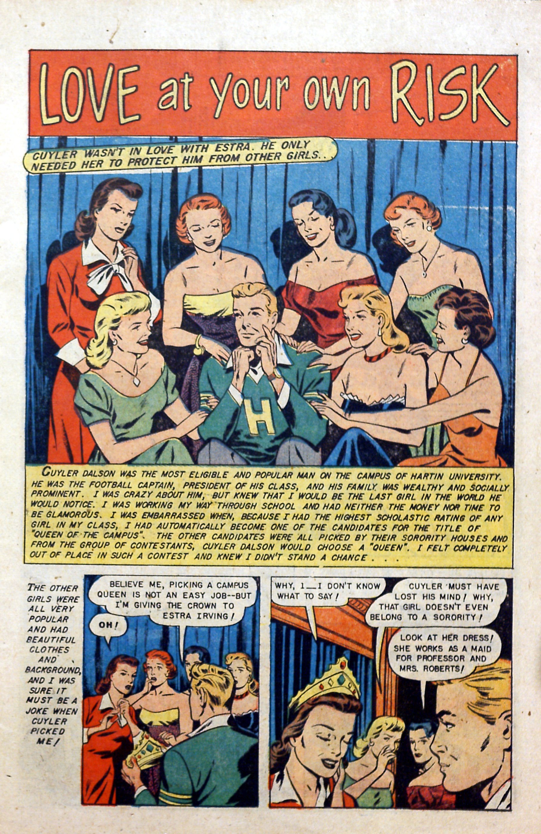Read online Glamorous Romances comic -  Issue #61 - 11