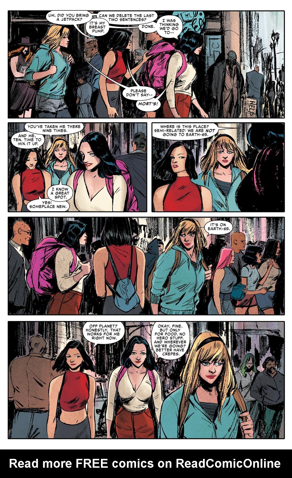 Spider-Gwen: Ghost-Spider - Edge of Spider-Verse (Modern Era Epic Collection) chapter 3 page 65
