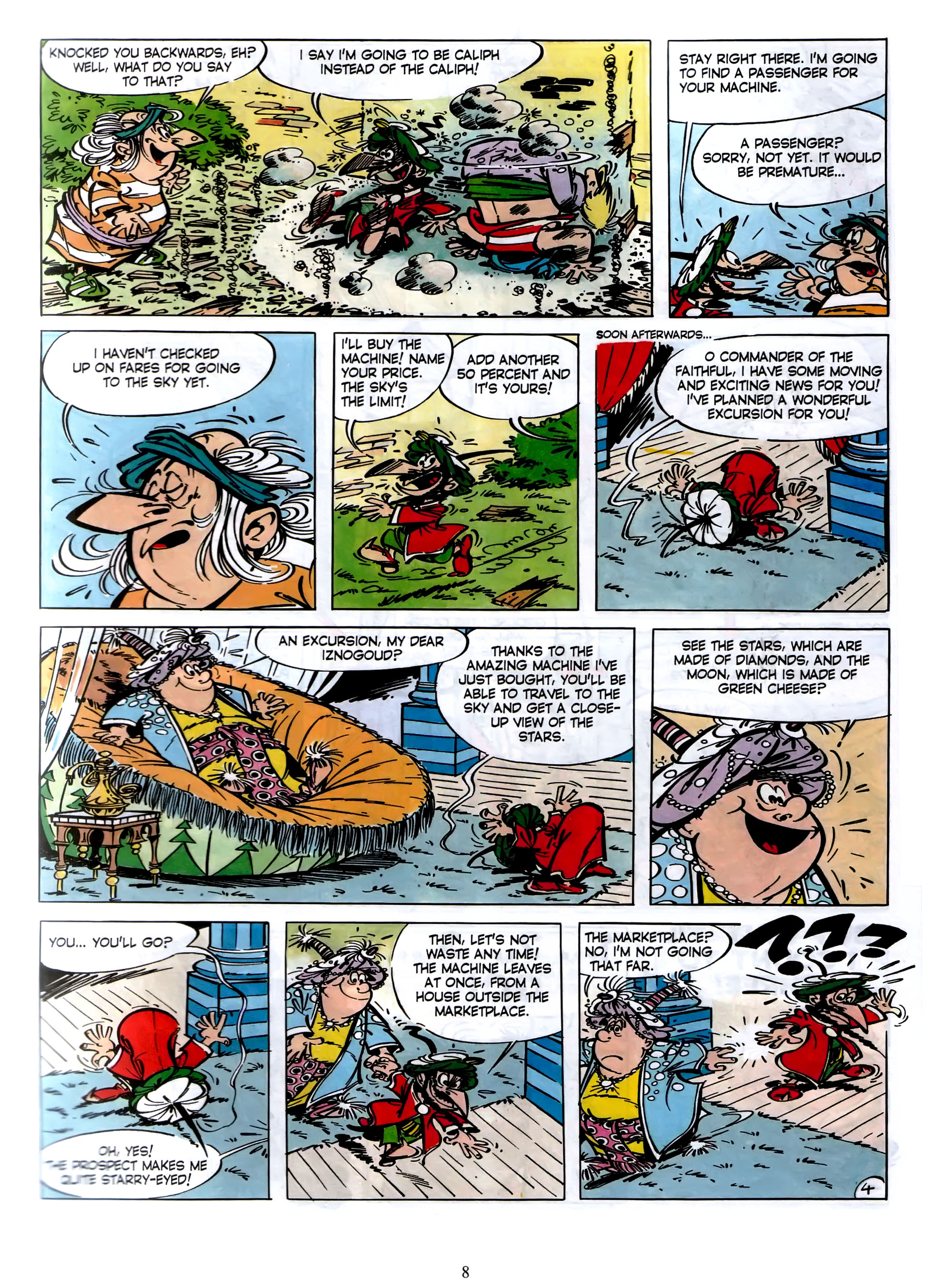 Read online Iznogoud comic -  Issue #8 - 6