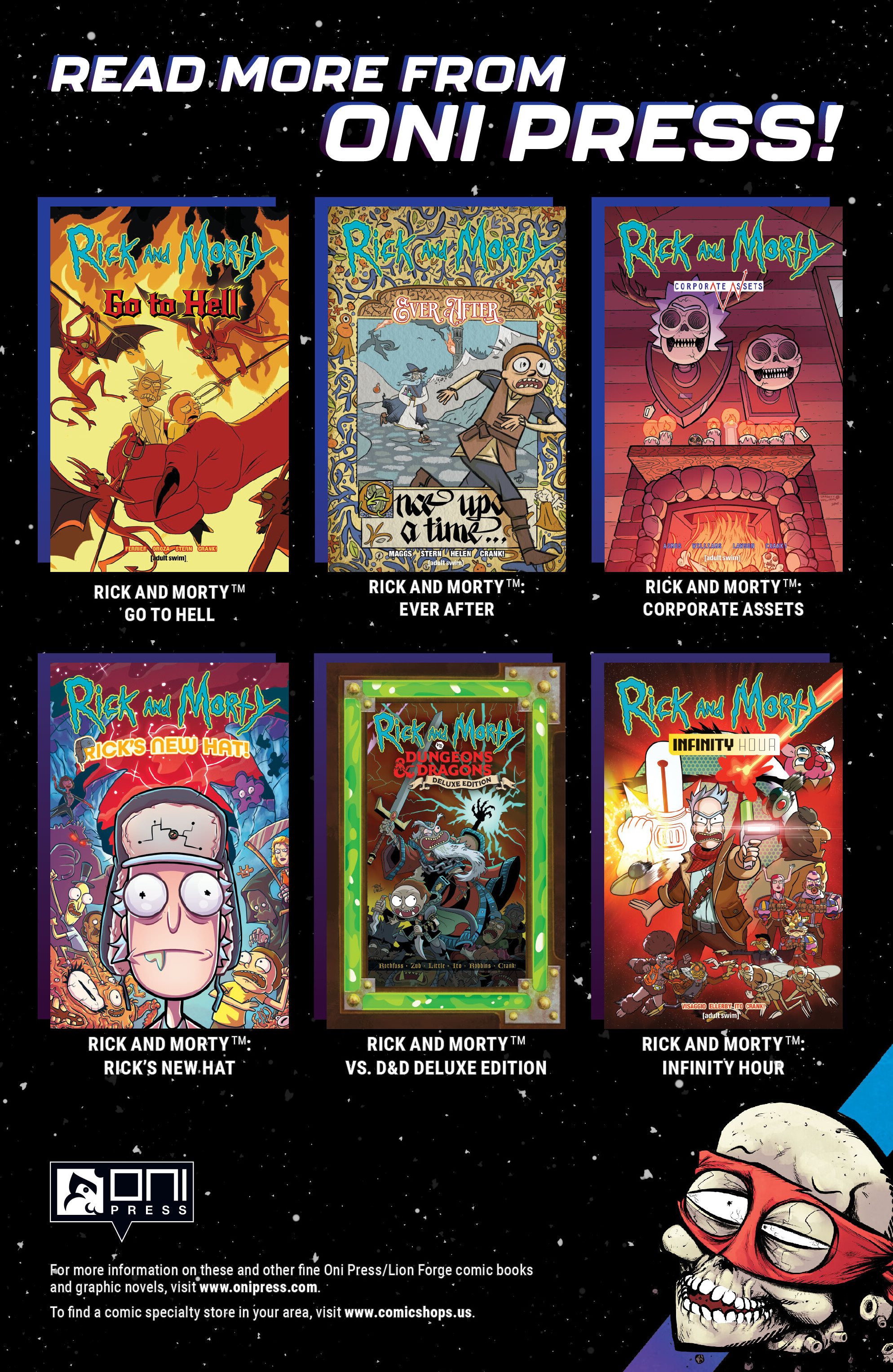 Read online Rick and Morty: Crisis on C-137 comic -  Issue # TPB - 101