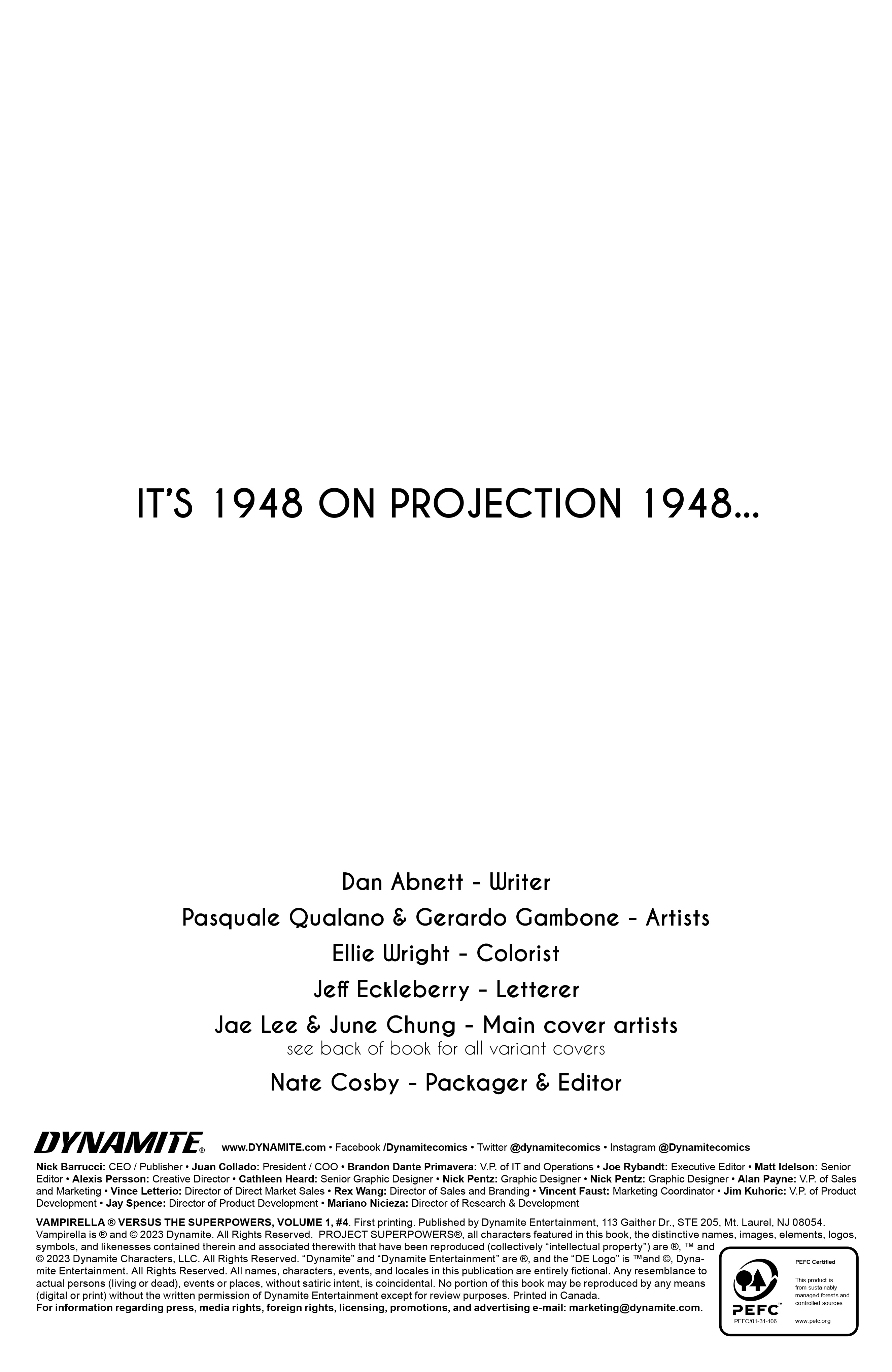 Read online Vampirella Versus The Superpowers comic -  Issue #4 - 7