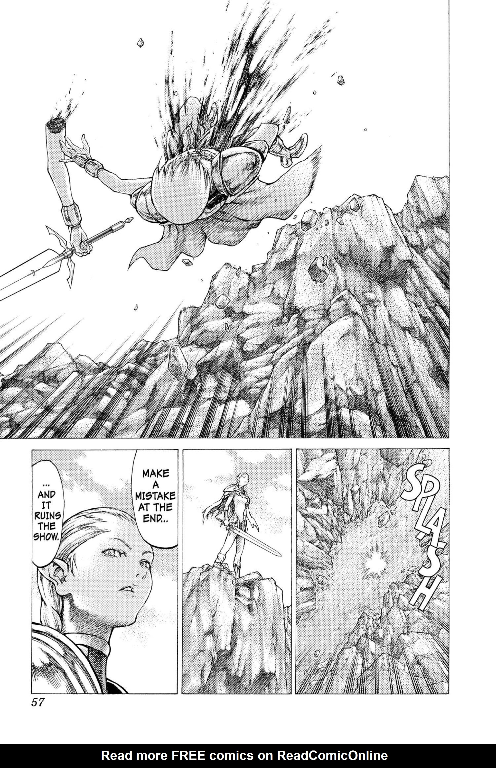 Read online Claymore comic -  Issue #7 - 53