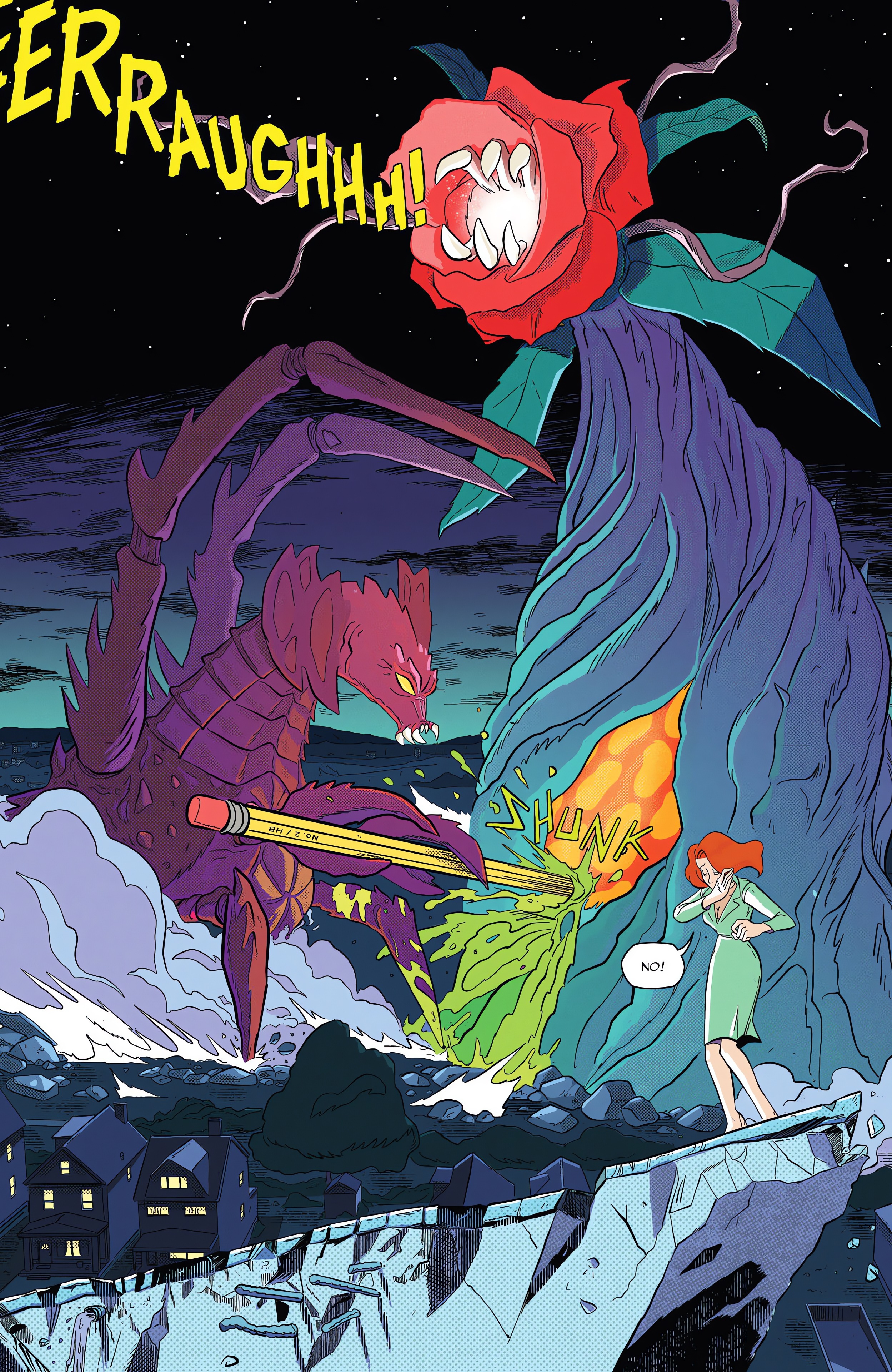 Read online Godzilla Rivals: Biollante Vs. Destoroyah comic -  Issue # Full - 32