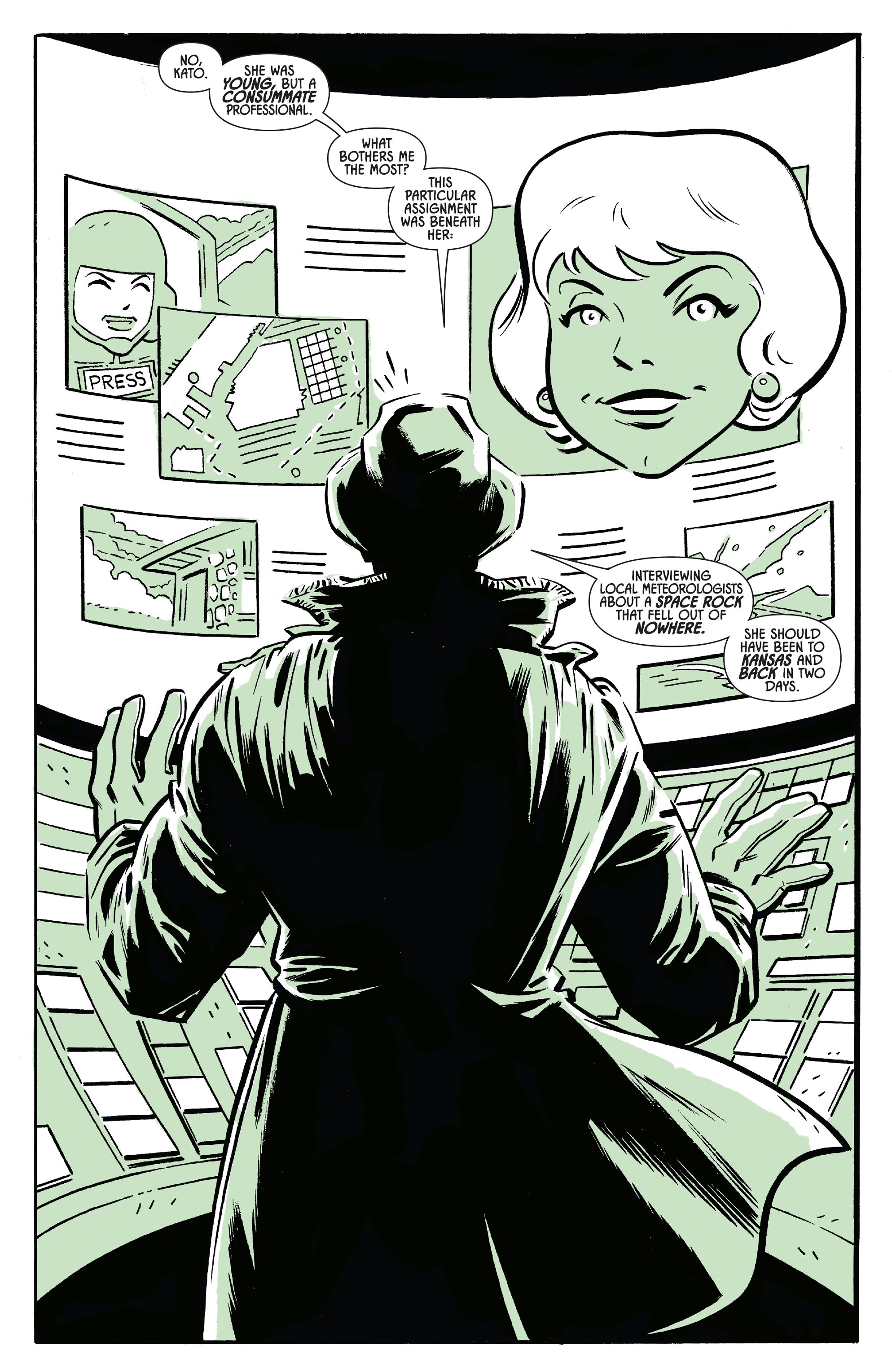 Read online The Green Hornet (2020) comic -  Issue # _Sky Lights Collection - 20