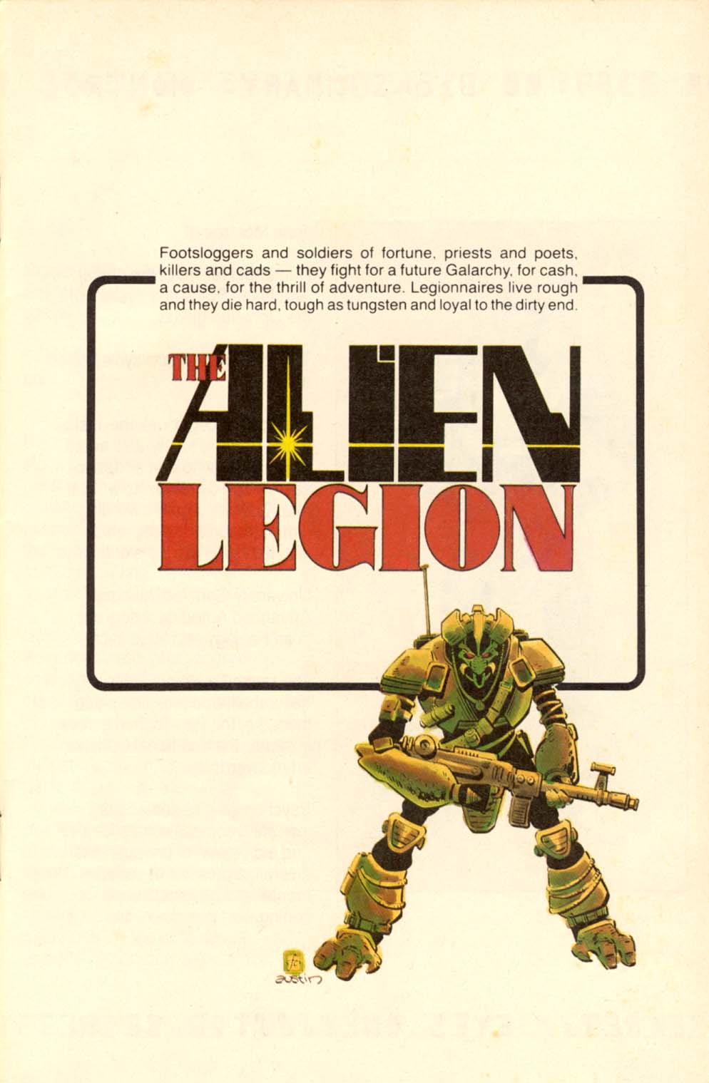 Read online Alien Legion comic -  Issue #1 - 3