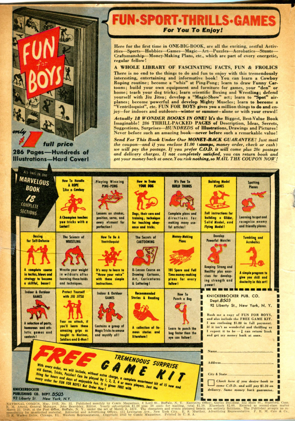 Read online National Comics comic -  Issue #32 - 2