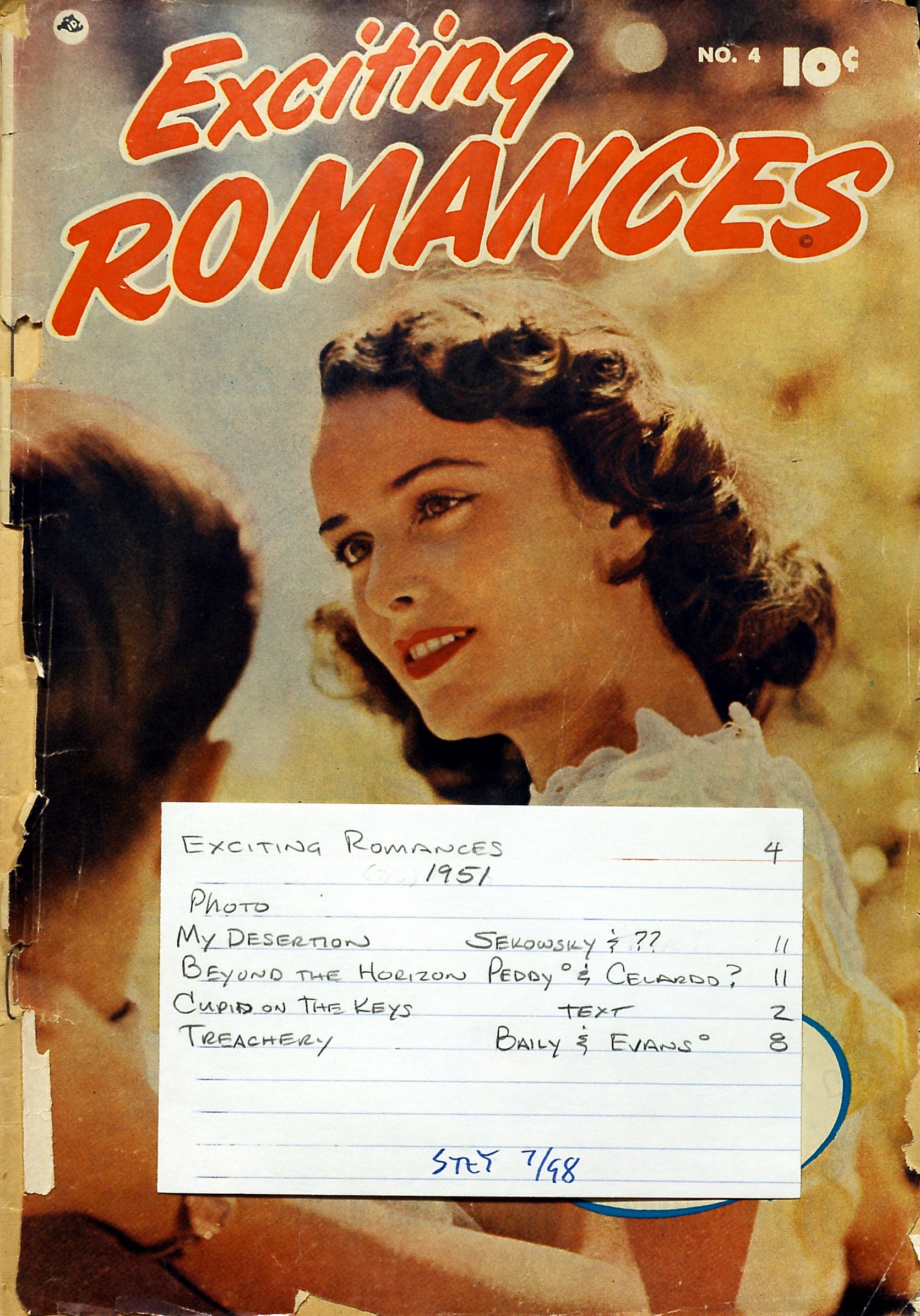 Read online Exciting Romances comic -  Issue #4 - 37