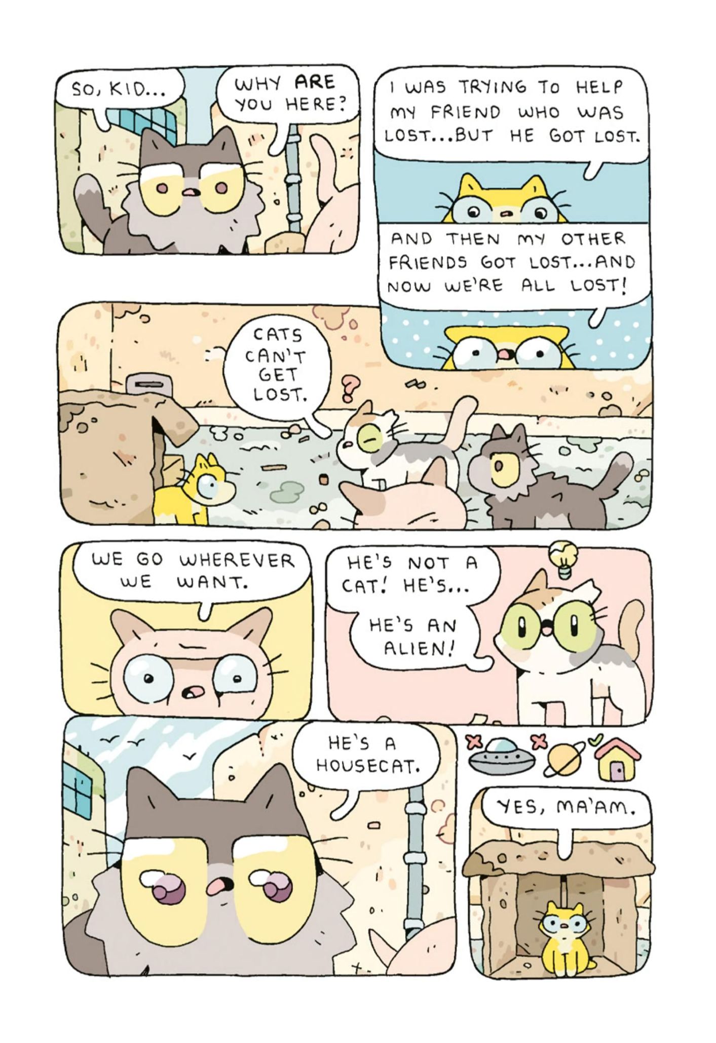 Read online Housecat Trouble: Lost and Found comic -  Issue # TPB (Part 2) - 5