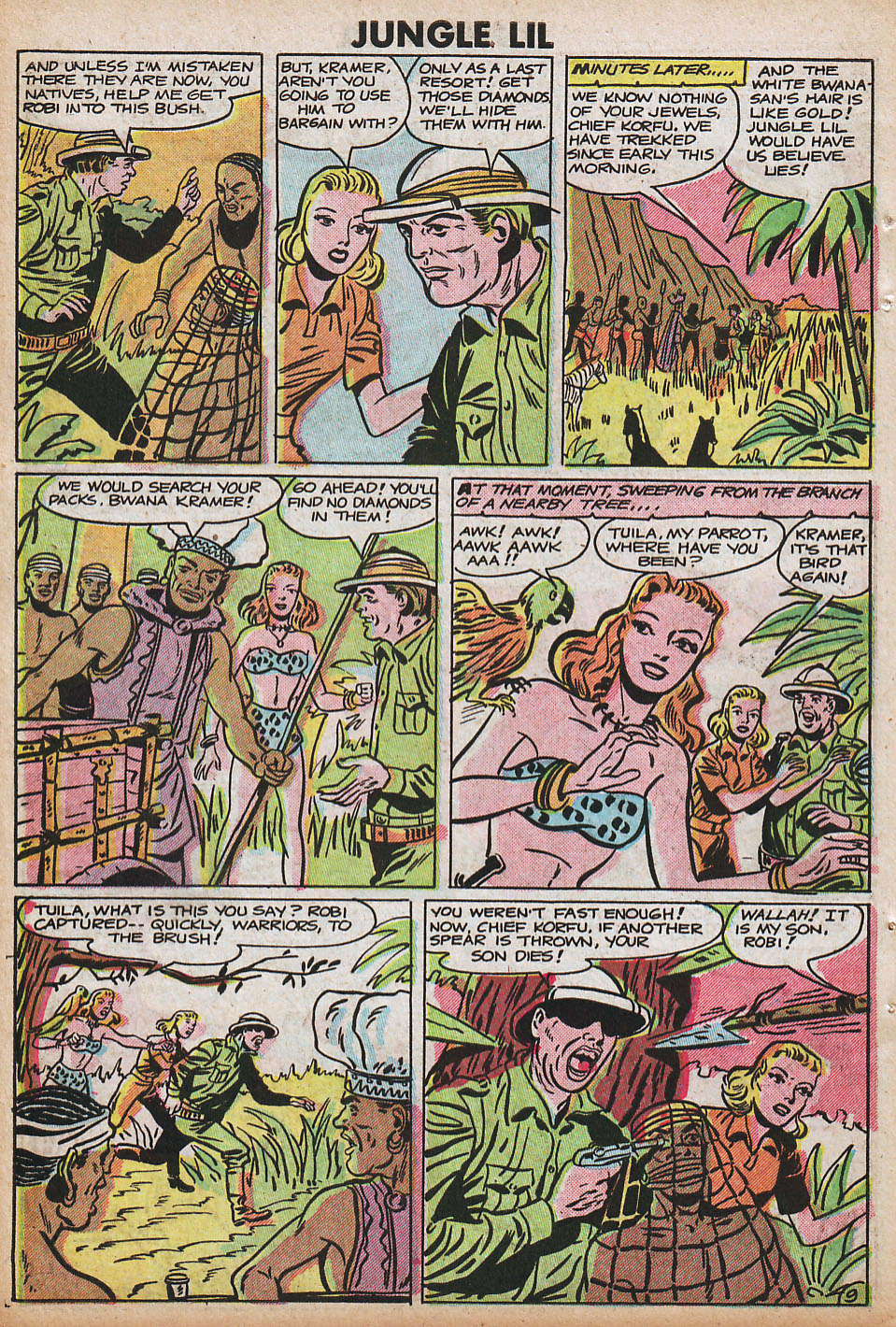 Read online Jungle Lil comic -  Issue # Full - 10