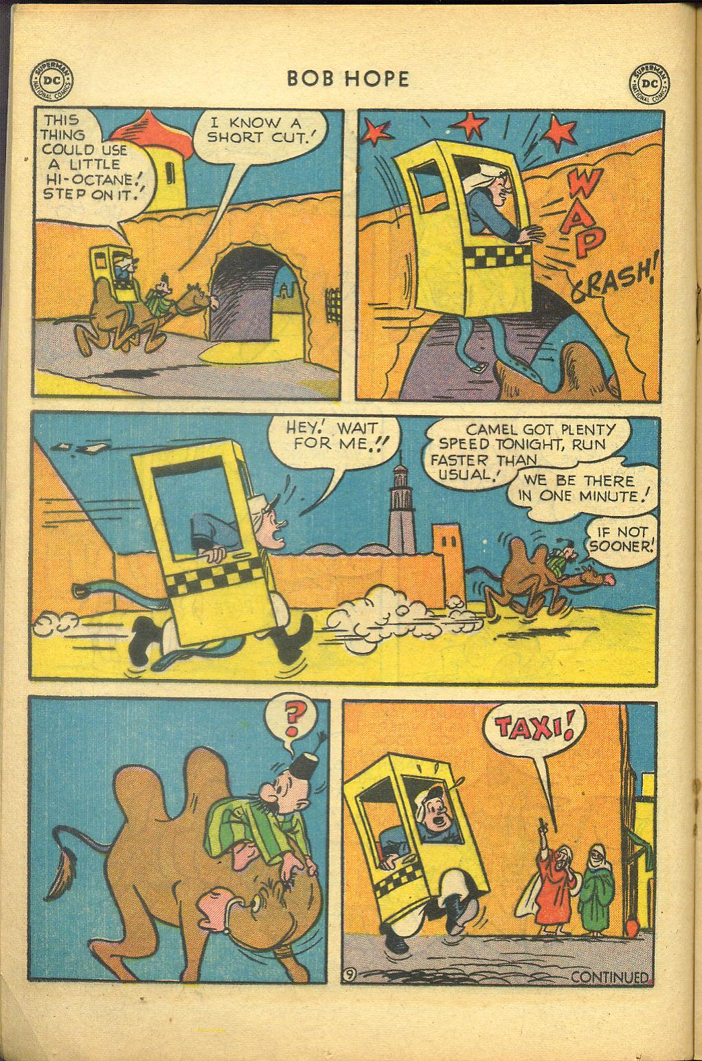 Read online The Adventures of Bob Hope comic -  Issue #10 - 22