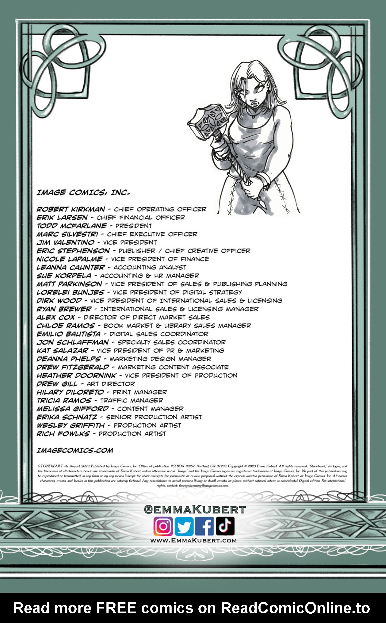 Read online Stoneheart comic -  Issue #6 - 34