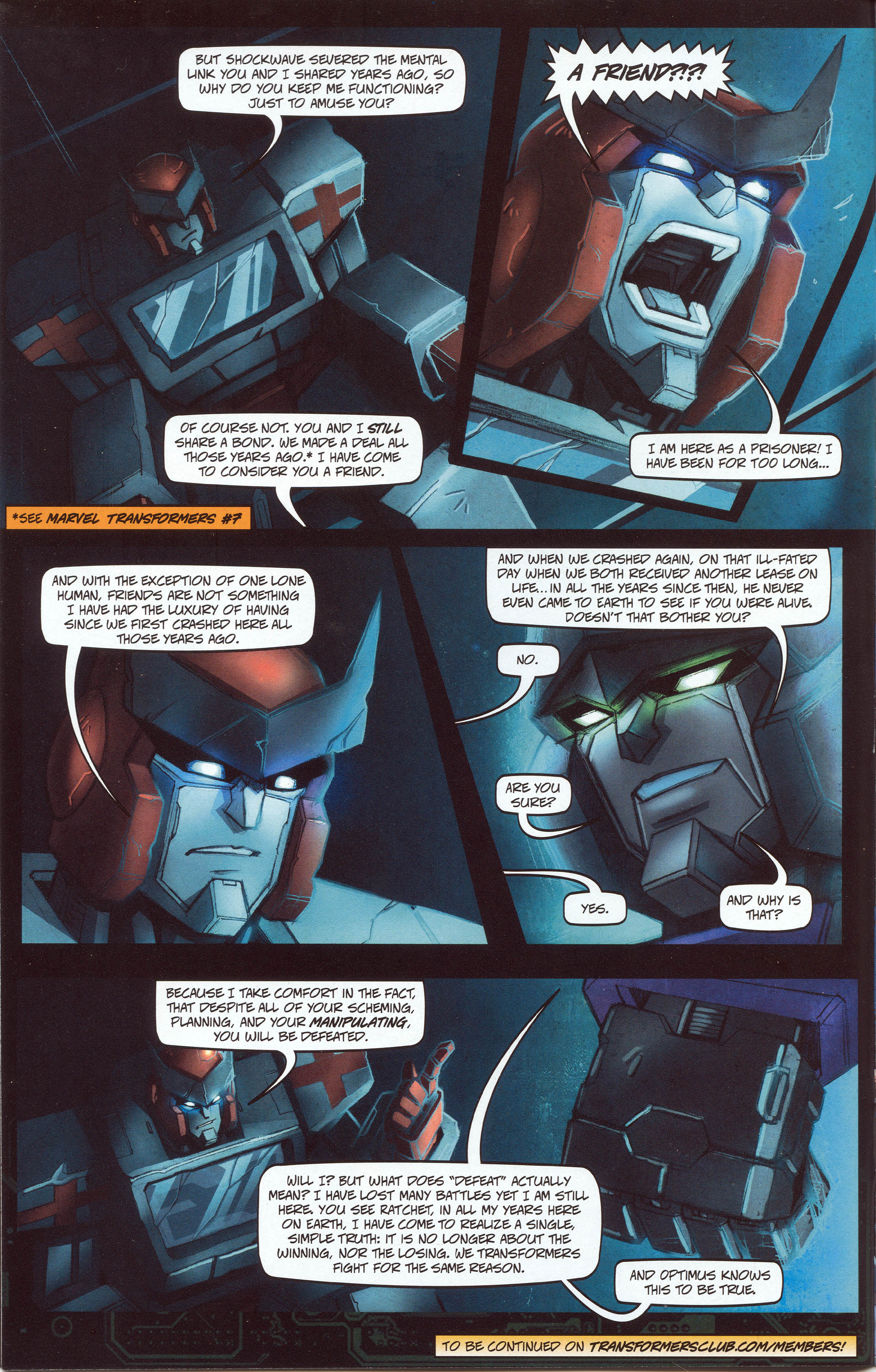 Read online Transformers: Collectors' Club comic -  Issue #30 - 6