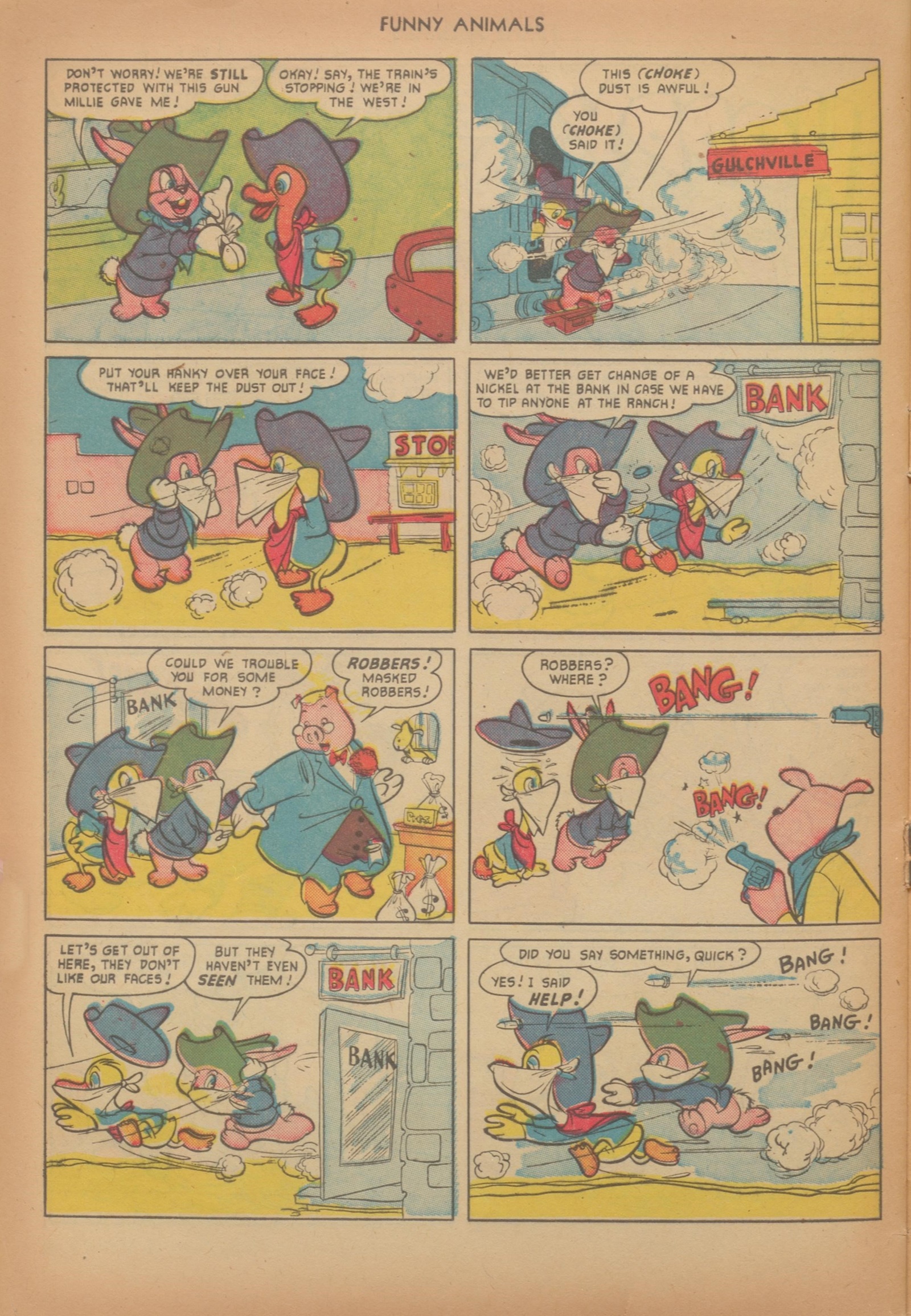 Read online Fawcett's Funny Animals comic -  Issue #72 - 28