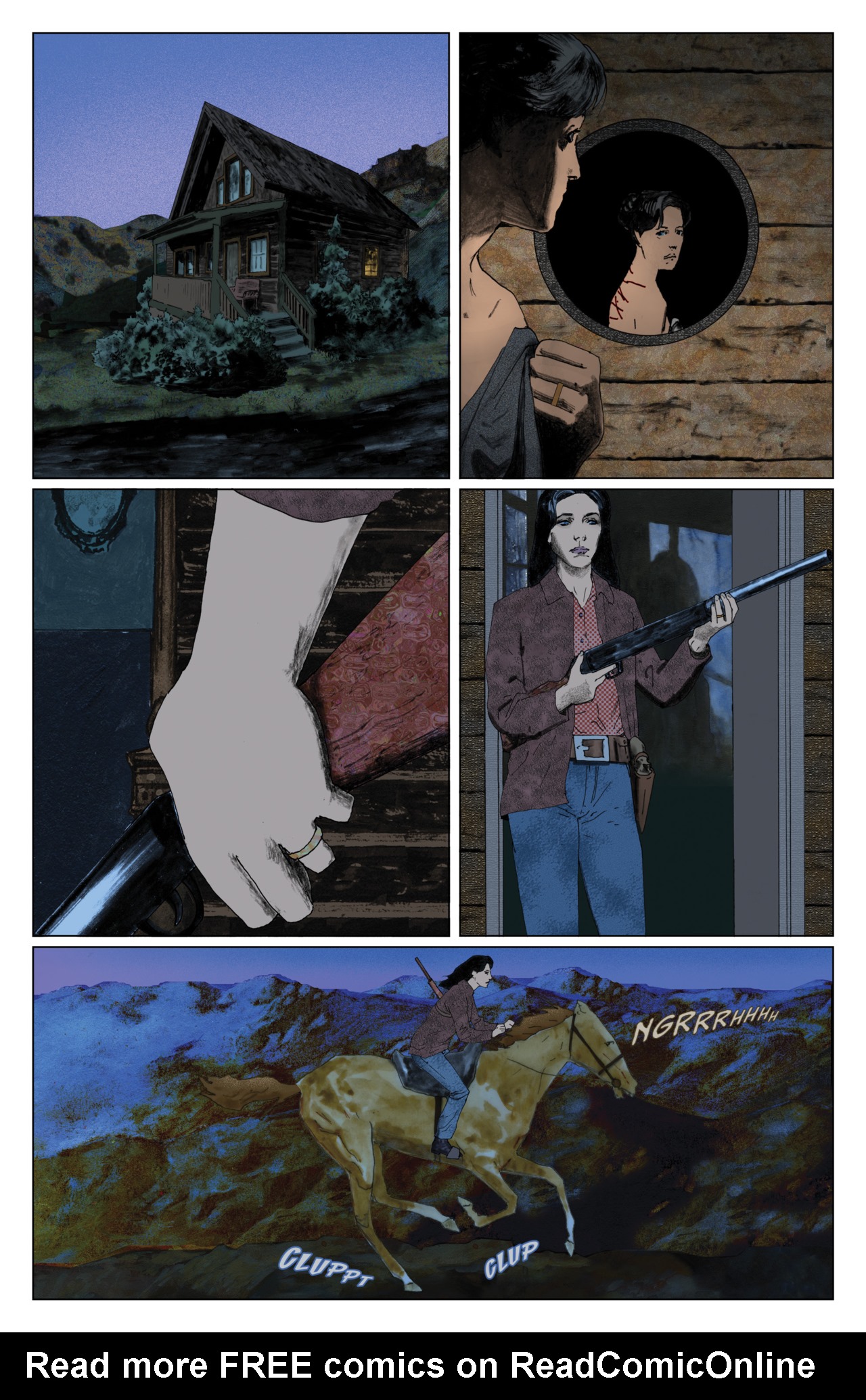 Read online John Carpenter's Night Terrors comic -  Issue # Black Sparrow - 118