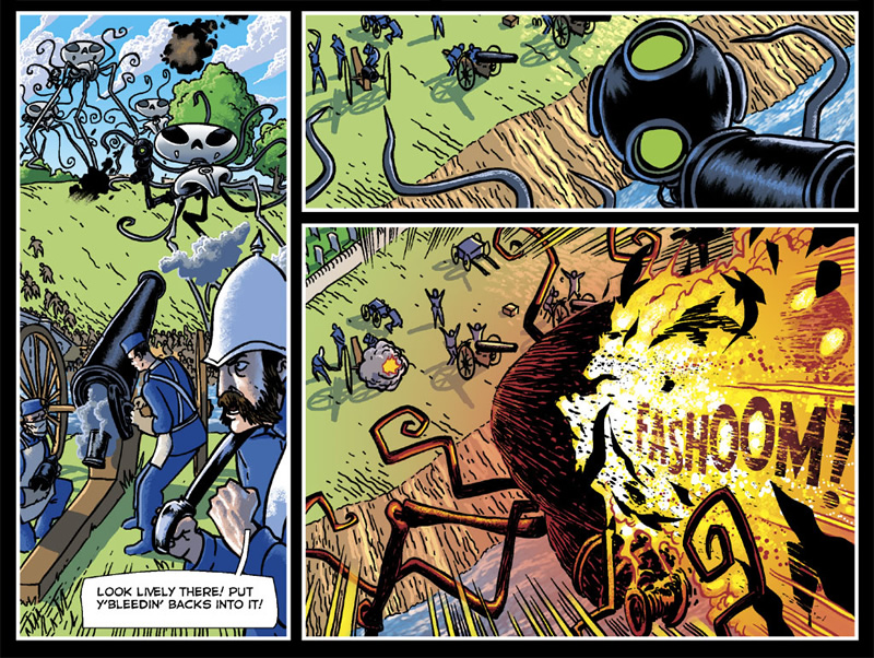 Read online H. G. Wells' The War of the Worlds comic -  Issue # TPB - 47