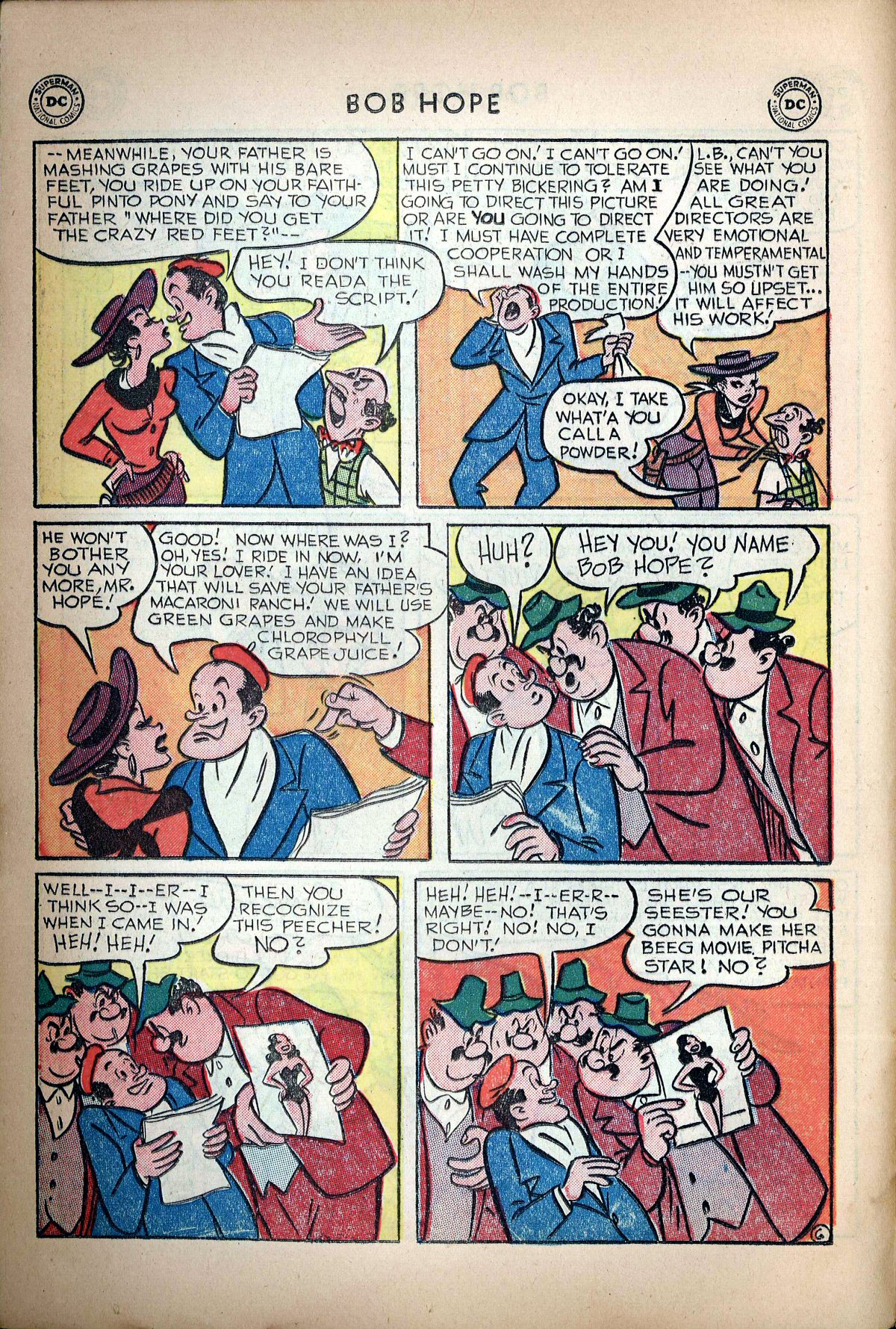 Read online The Adventures of Bob Hope comic -  Issue #23 - 16