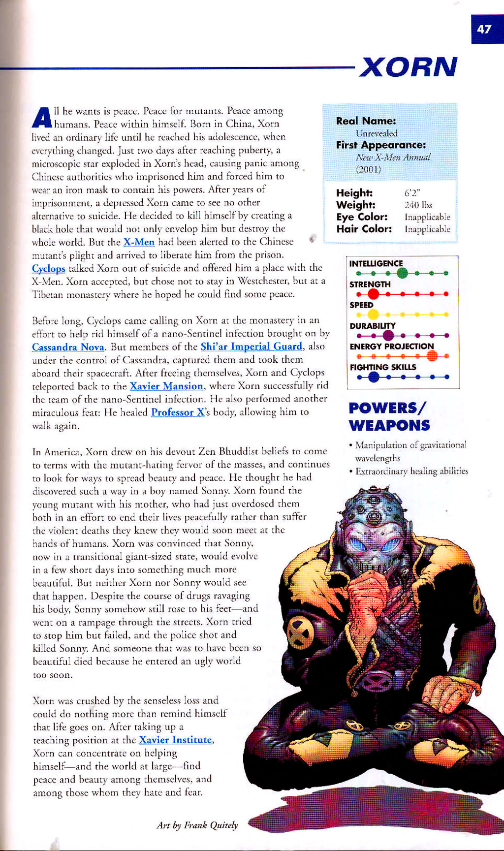 Read online Marvel Encyclopedia comic -  Issue # TPB 2 - 49
