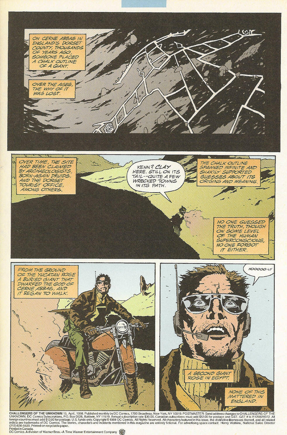 Read online Challengers of the Unknown (1997) comic -  Issue #15 - 3