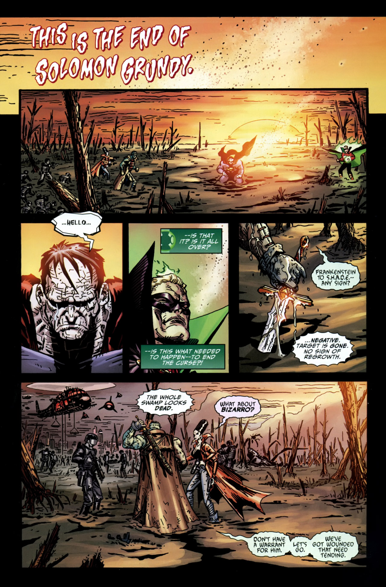 Read online Solomon Grundy comic -  Issue #6 - 21
