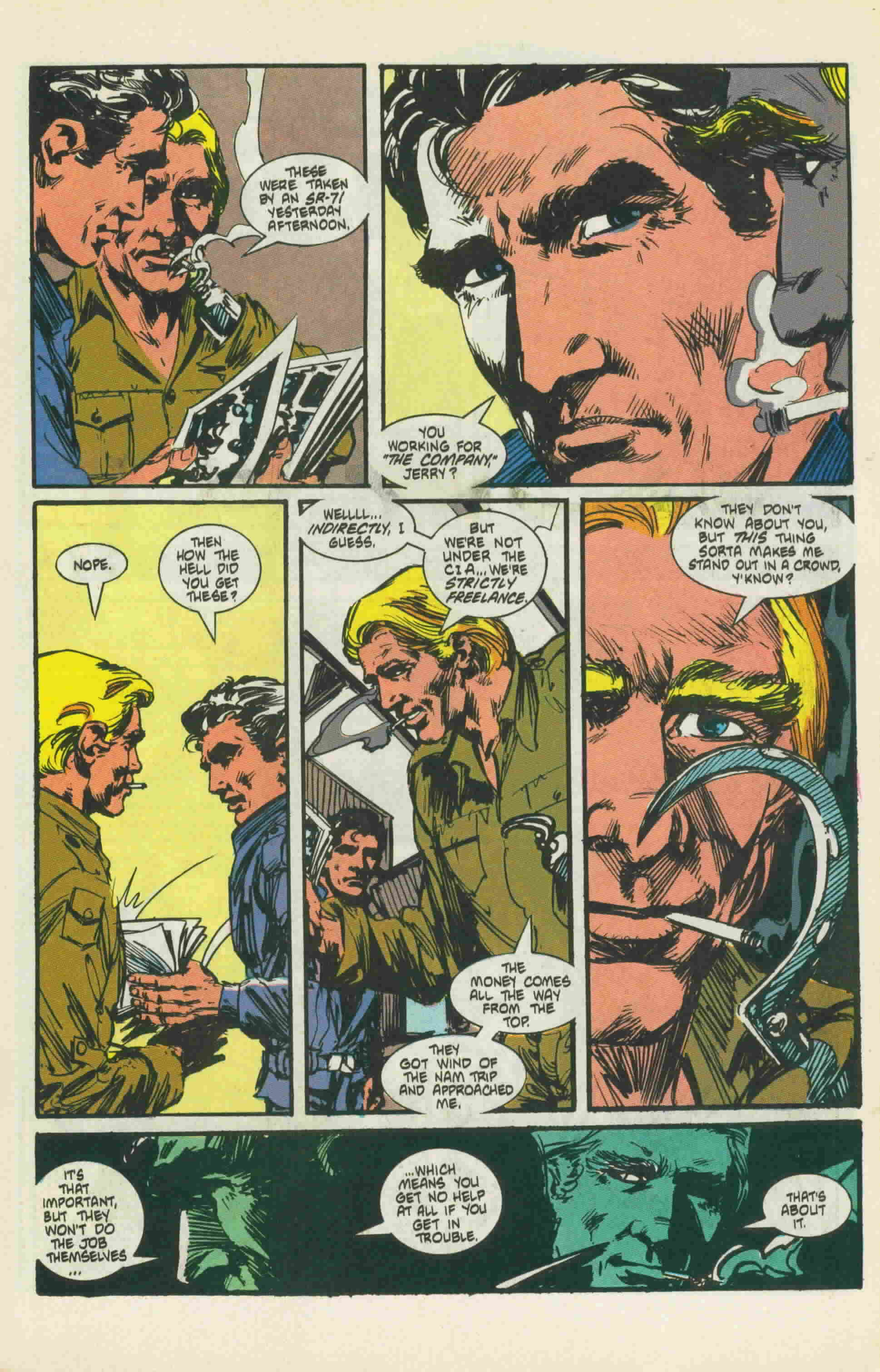 Read online Jon Sable, Freelance comic -  Issue #31 - 17