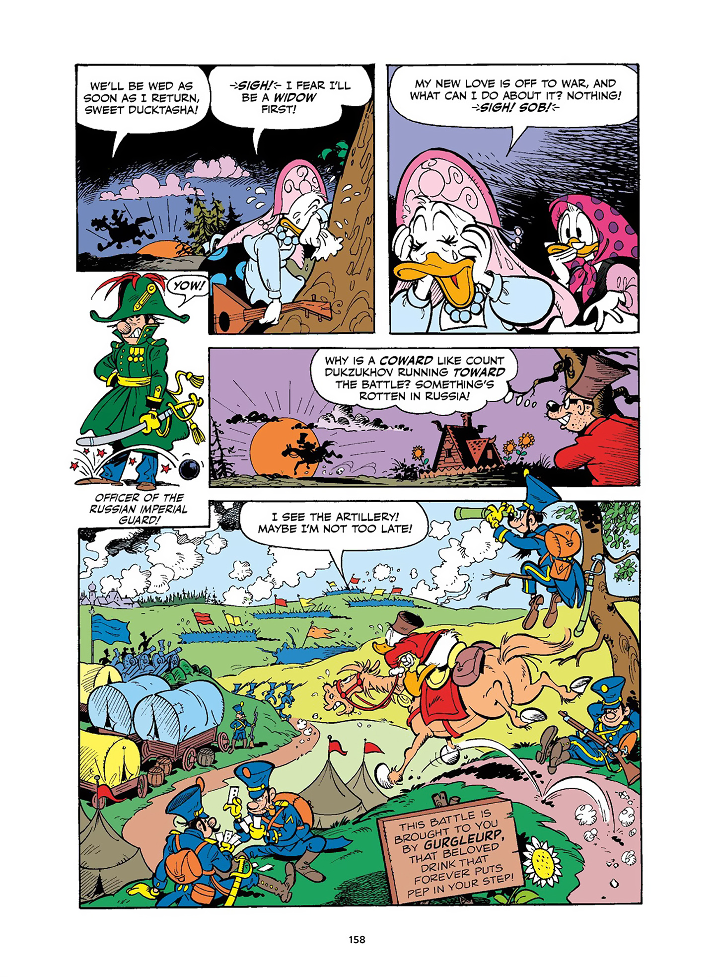 Read online Uncle Scrooge and Donald Duck in Les Misérables and War and Peace comic -  Issue # TPB (Part 2) - 58