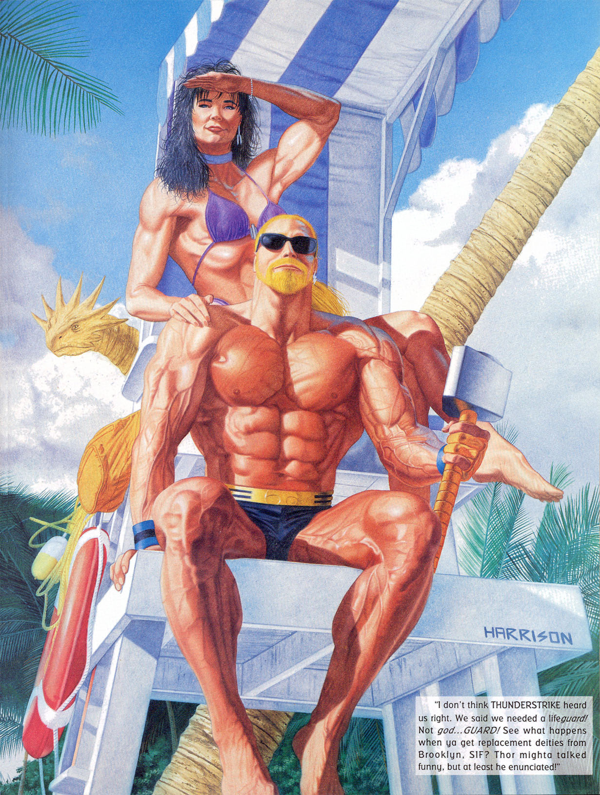 Read online Marvel Swimsuit Special comic -  Issue #2 - 14