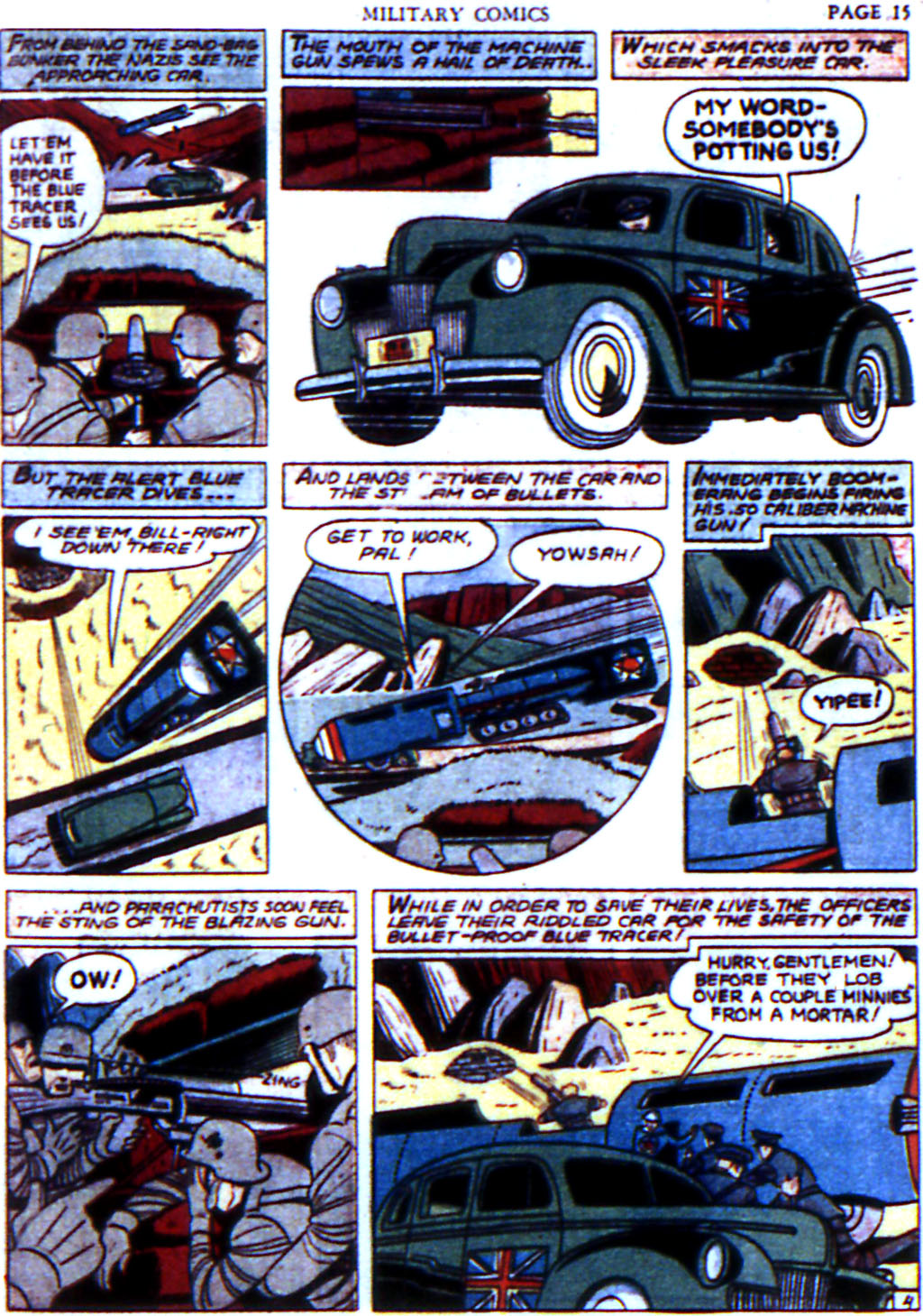 Read online Military Comics comic -  Issue #6 - 17