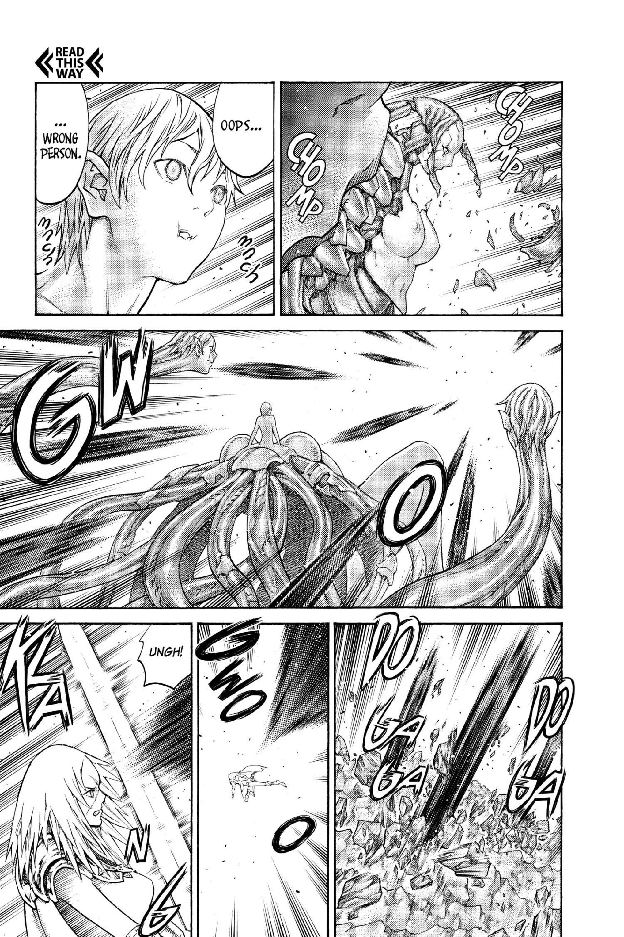 Read online Claymore comic -  Issue #22 - 128