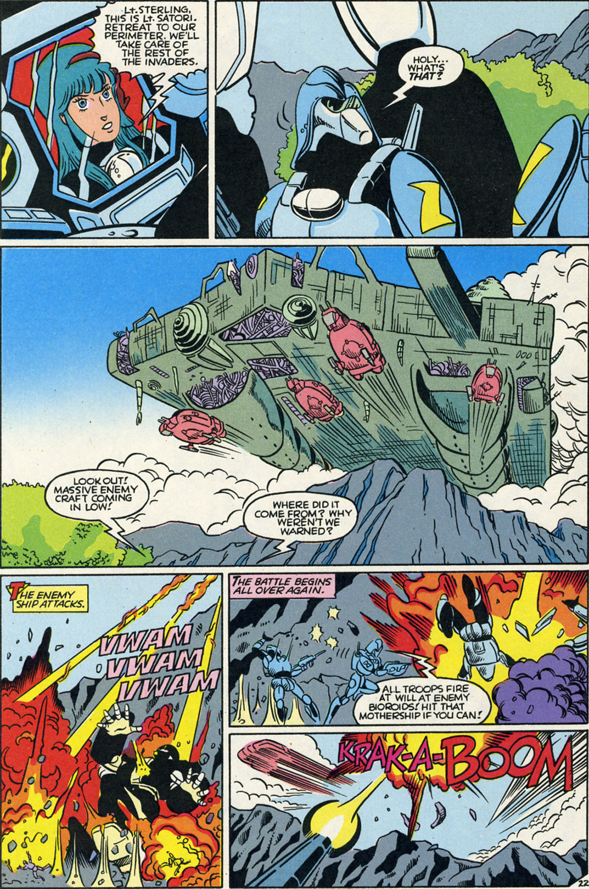 Read online Robotech Masters comic -  Issue #4 - 29