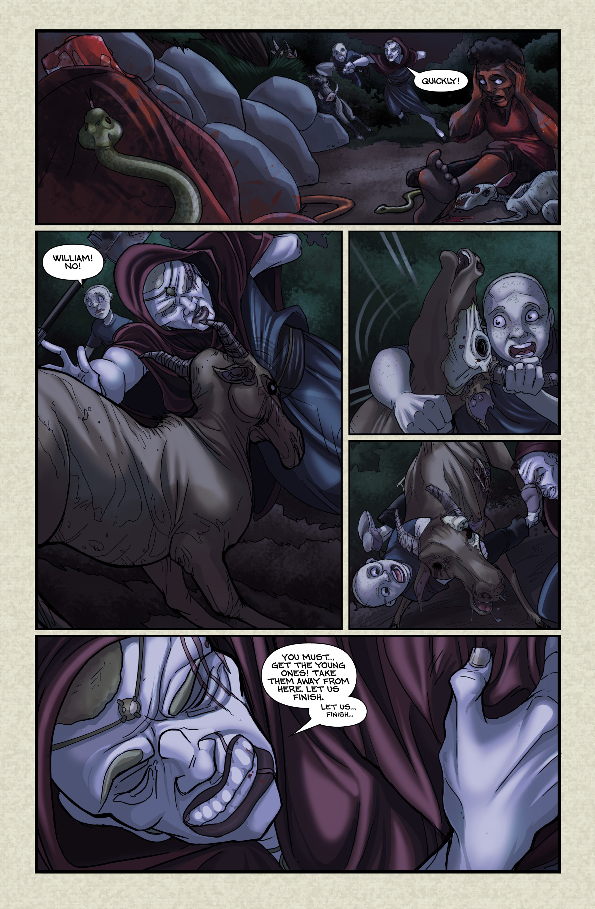 Read online Flesh of White comic -  Issue #4 - 14