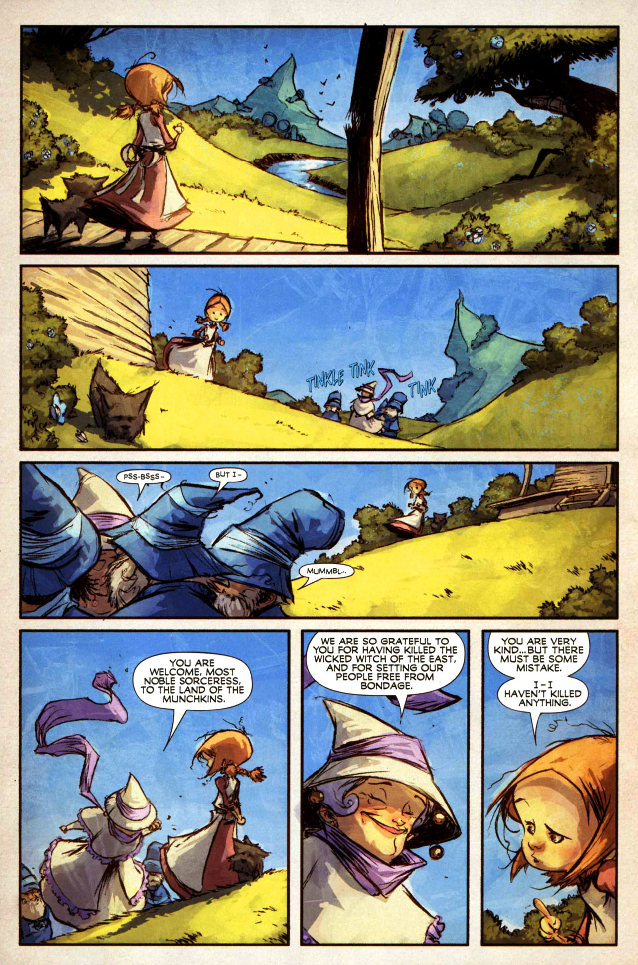 Read online The Wonderful Wizard of Oz comic -  Issue #1 - 10